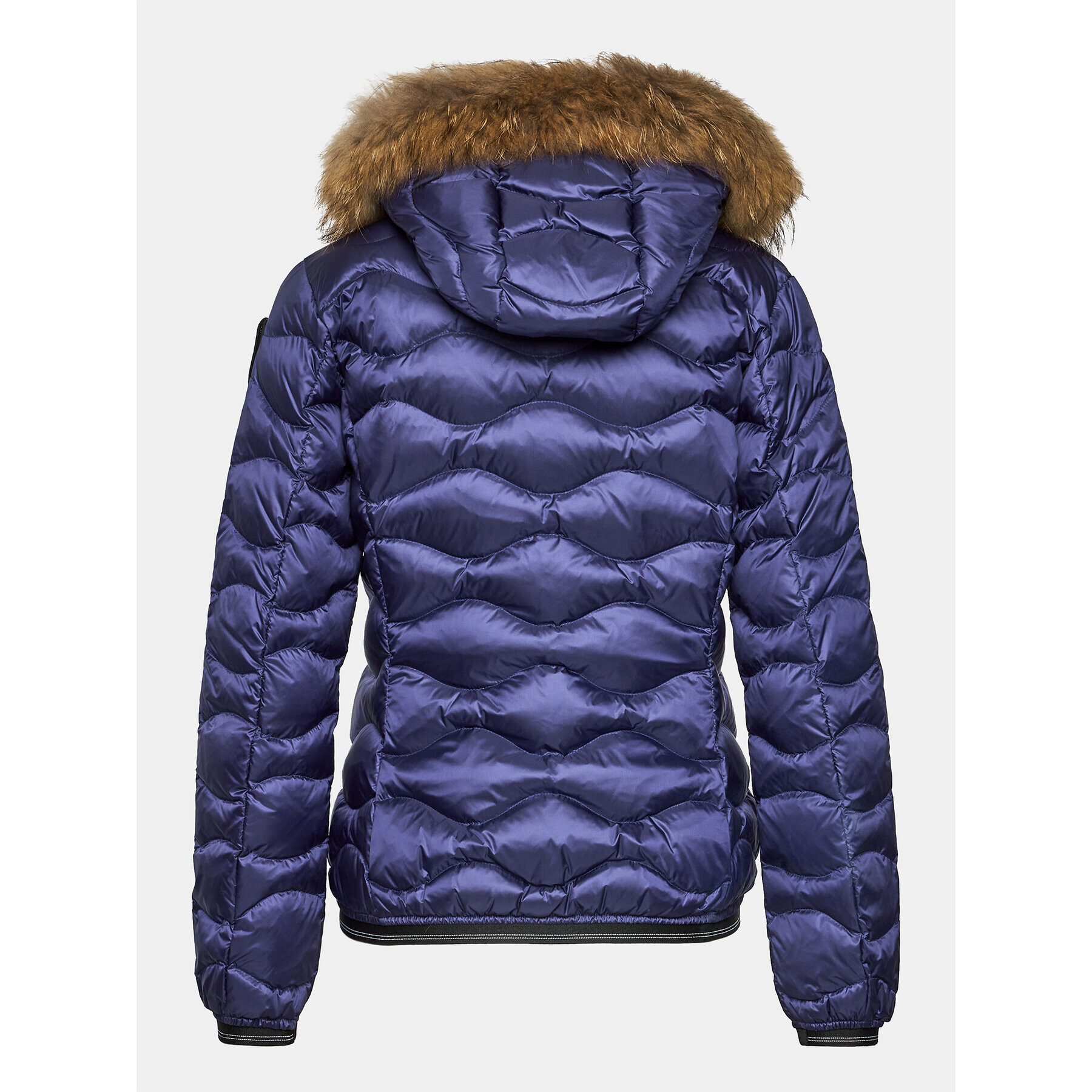 Blauer Пухено яке 23WBLDC03093 Виолетов Regular Fit - Pepit.bg