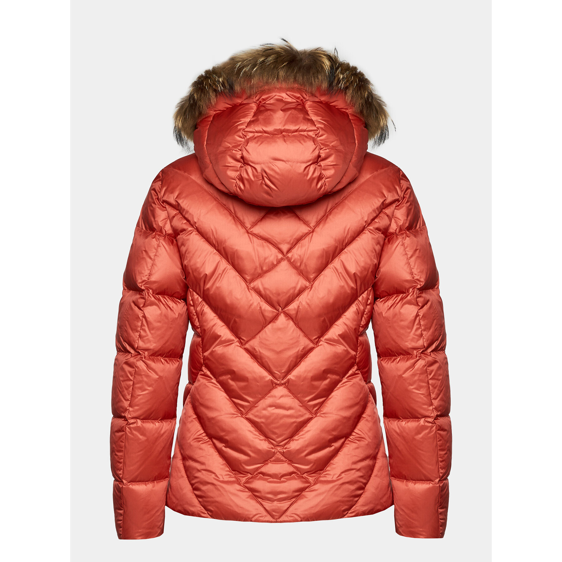 Blauer Пухено яке 23WBLDC03141 Червен Regular Fit - Pepit.bg
