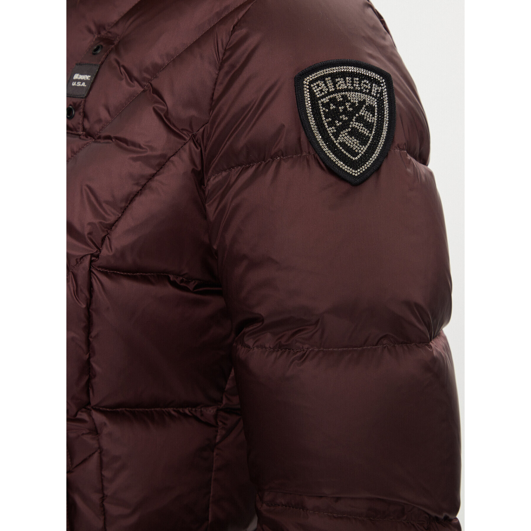 Blauer Пухено яке 23WBLDC03141 Кафяв Regular Fit - Pepit.bg