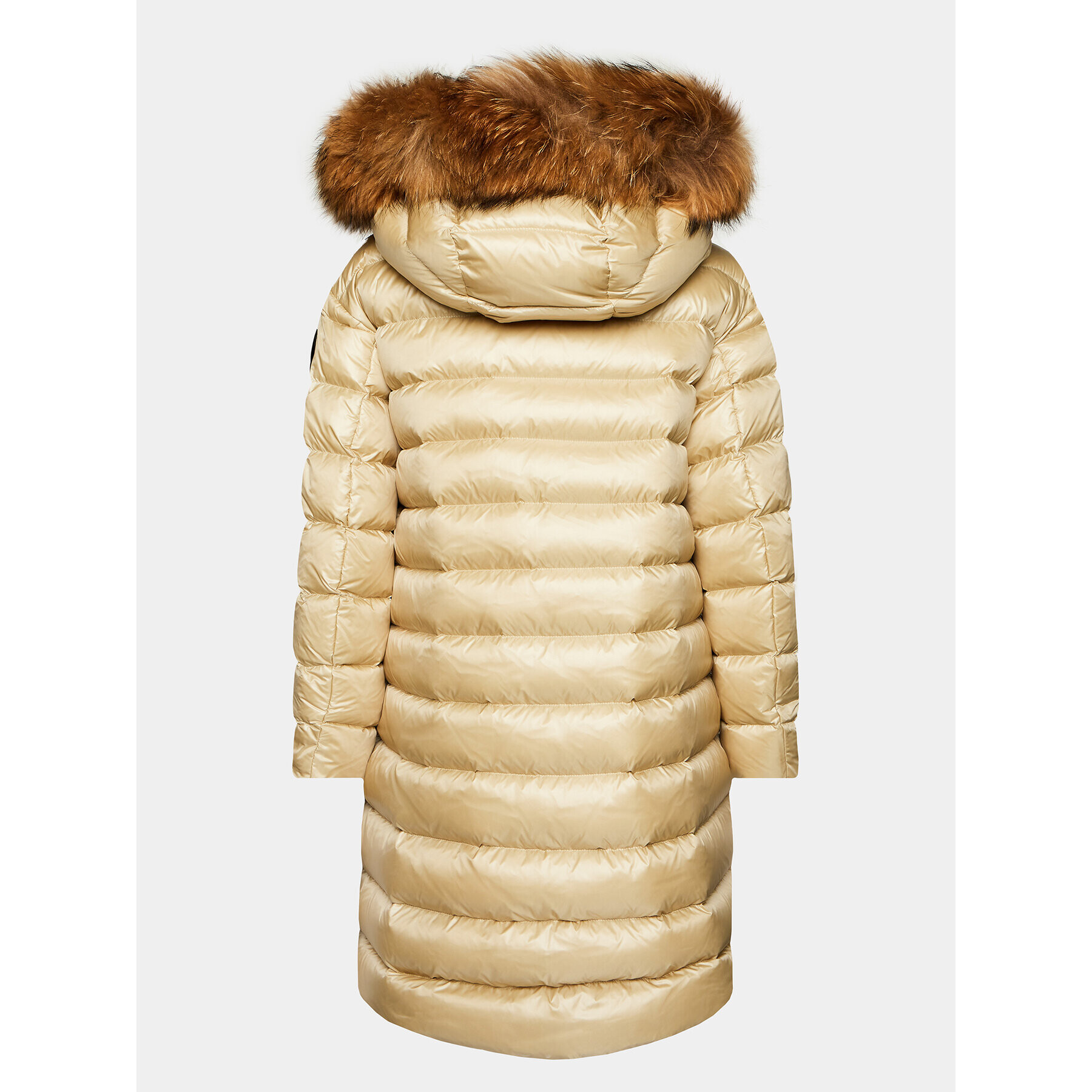 Blauer Пухено яке 23WBLDK03094 Бежов Regular Fit - Pepit.bg