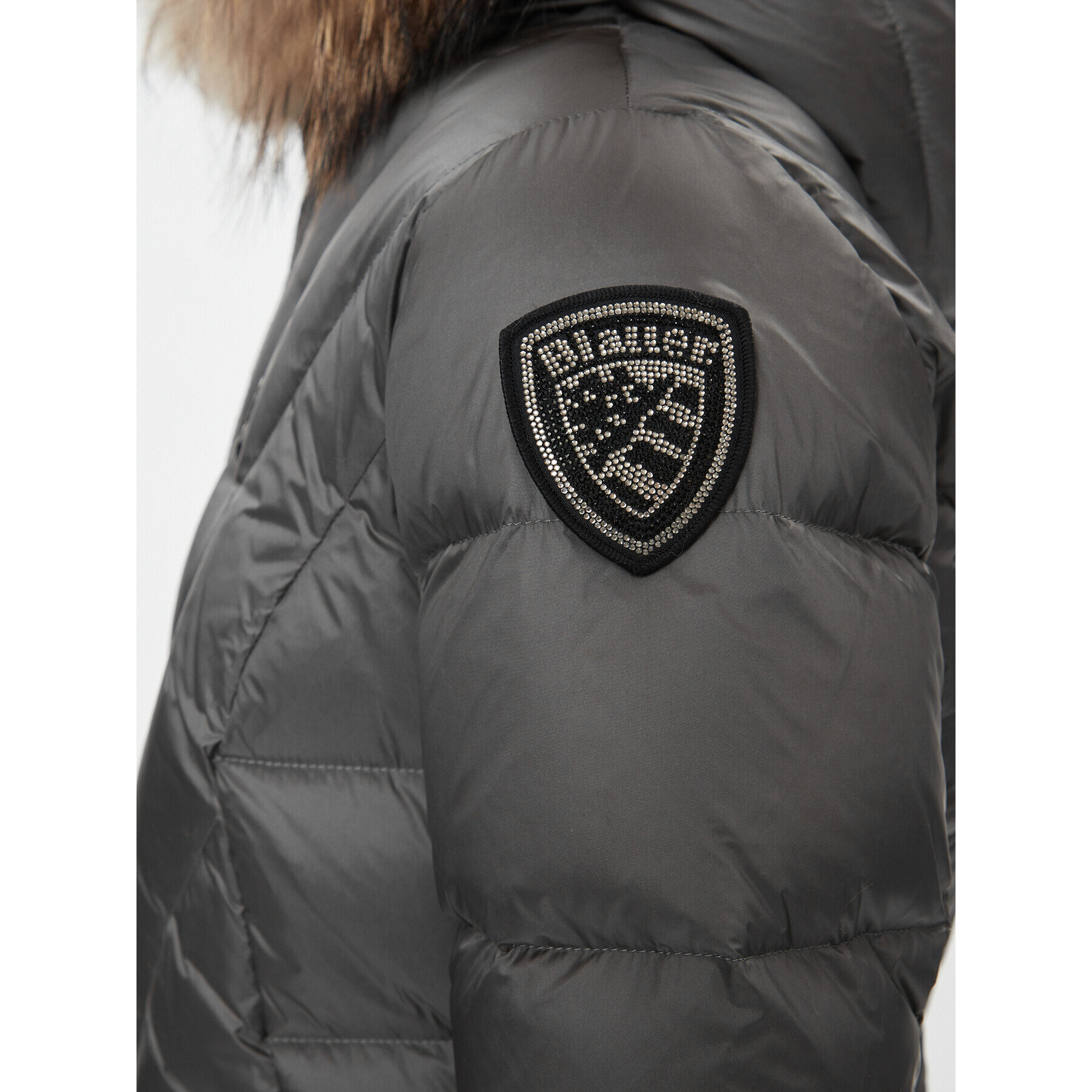 Blauer Пухено яке 23WBLDK03140 Син Regular Fit - Pepit.bg