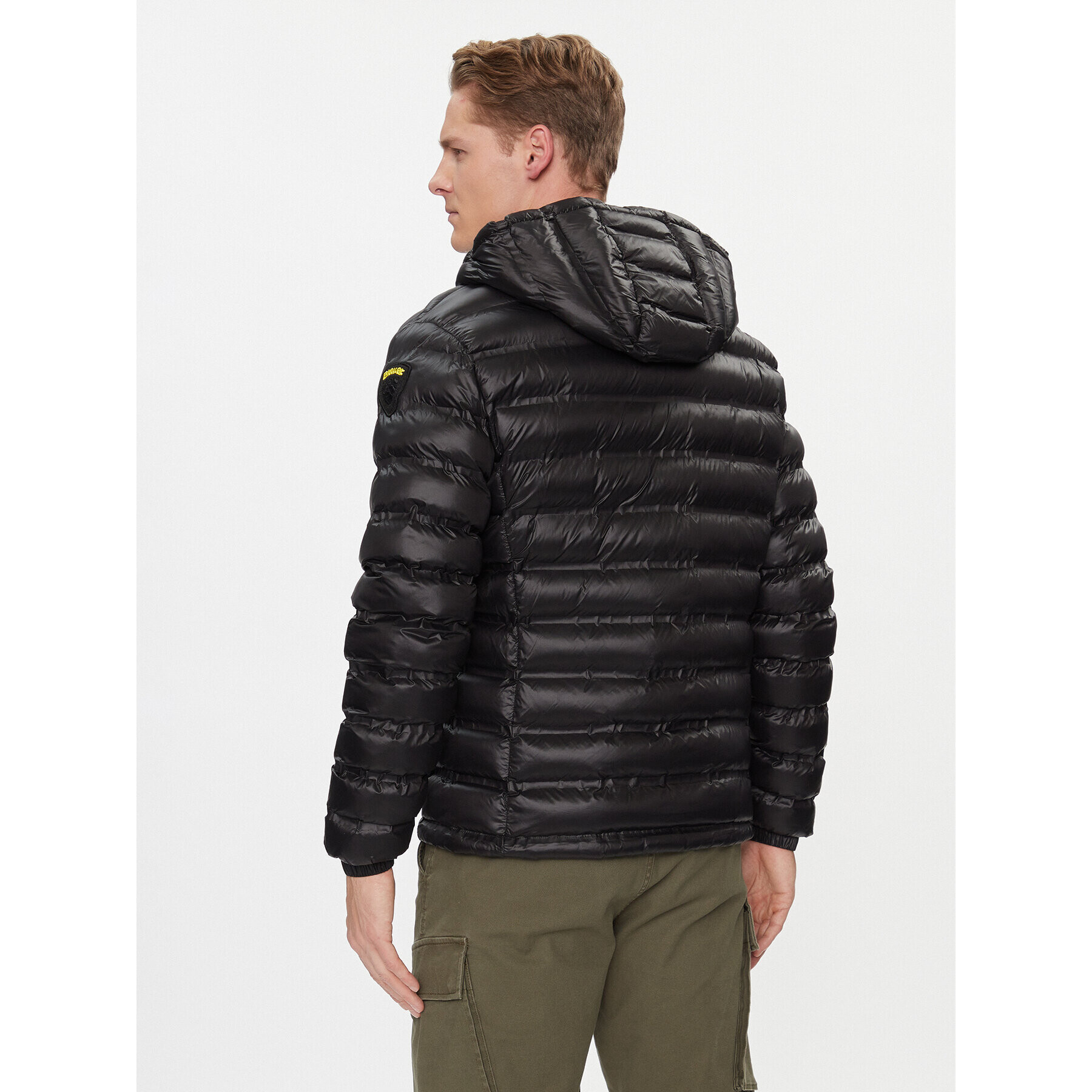 Blauer Пухено яке 23WBLUC02079 Черен Regular Fit - Pepit.bg
