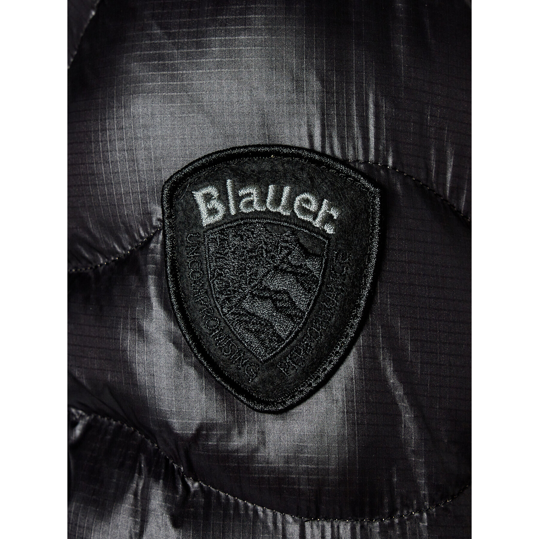 Blauer Пухено яке 23WBLUC02084 Черен Regular Fit - Pepit.bg