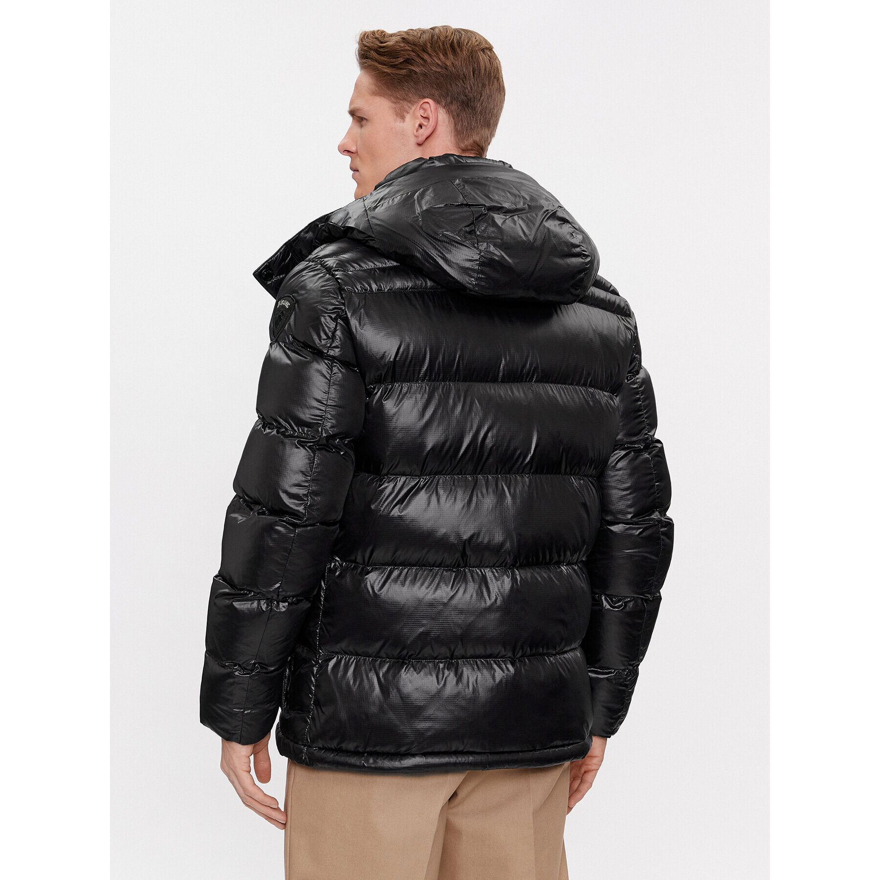 Blauer Пухено яке 23WBLUC02236 Черен Regular Fit - Pepit.bg