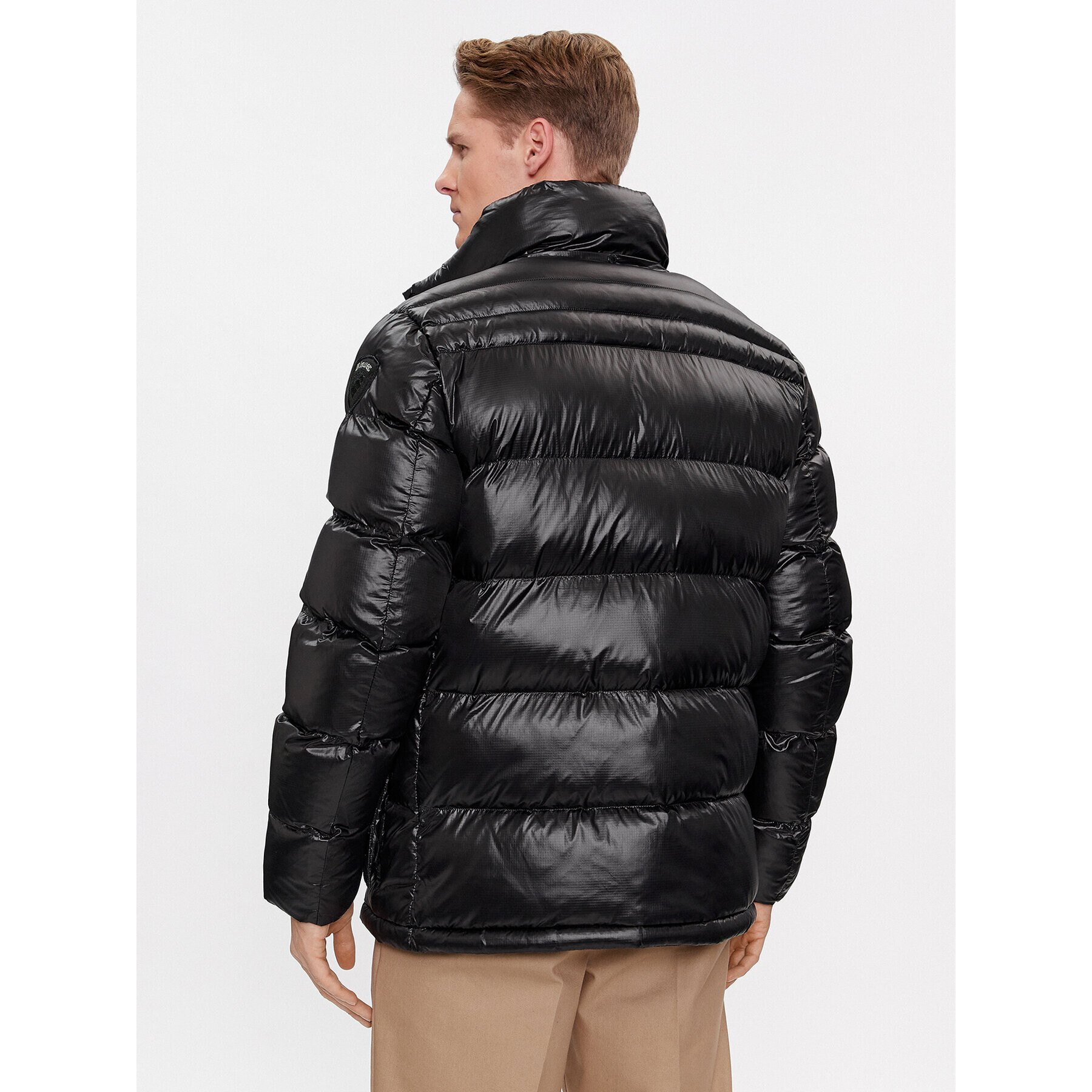 Blauer Пухено яке 23WBLUC02236 Черен Regular Fit - Pepit.bg