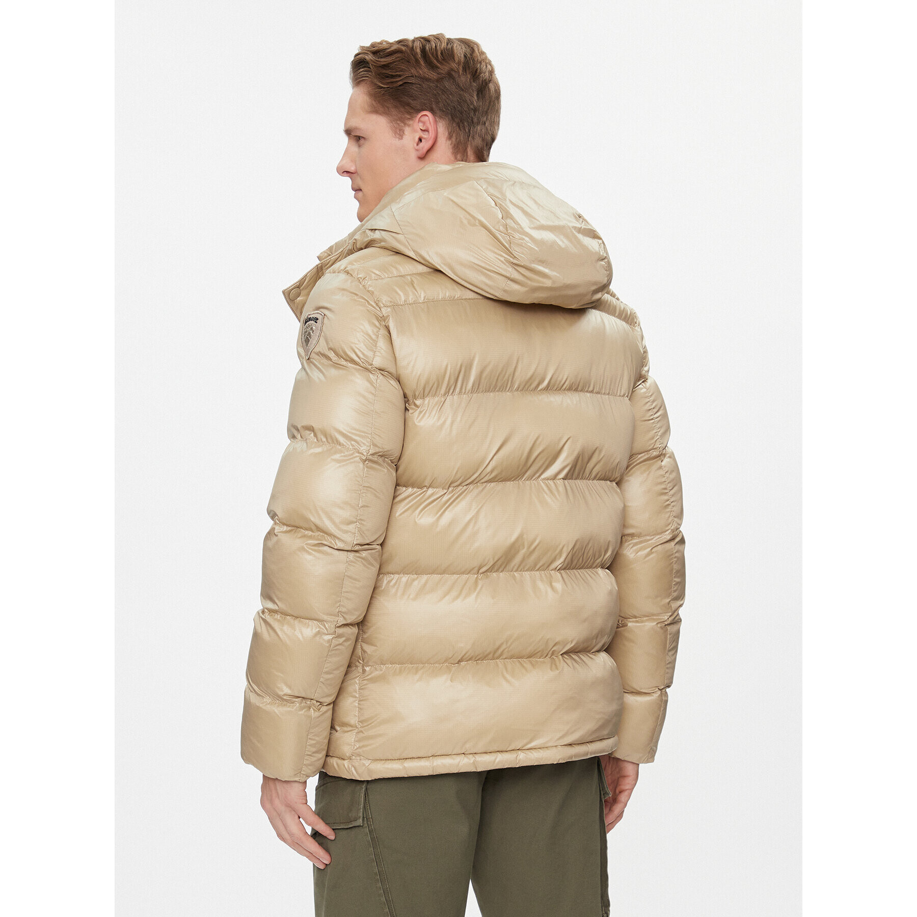 Blauer Пухено яке 23WBLUC02236 Кафяв Regular Fit - Pepit.bg