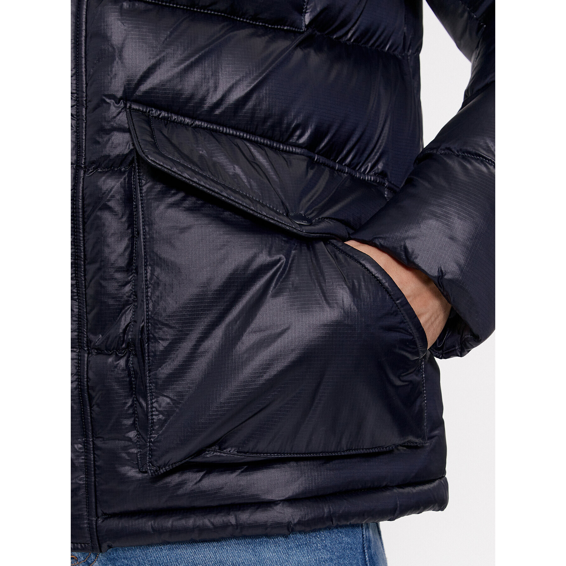 Blauer Пухено яке 23WBLUC02236 Син Regular Fit - Pepit.bg