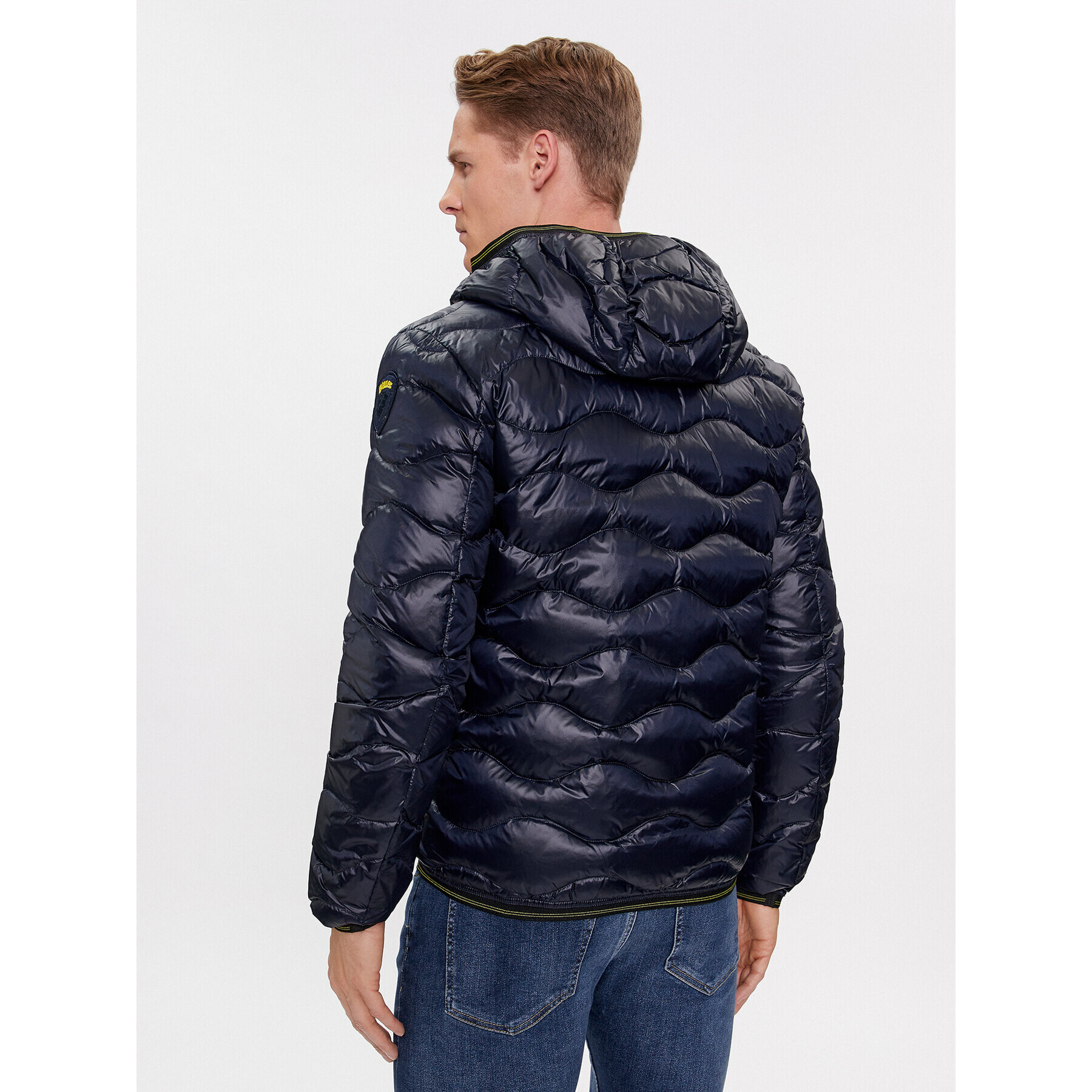 Blauer Пухено яке 23WBLUC03005 Син Regular Fit - Pepit.bg