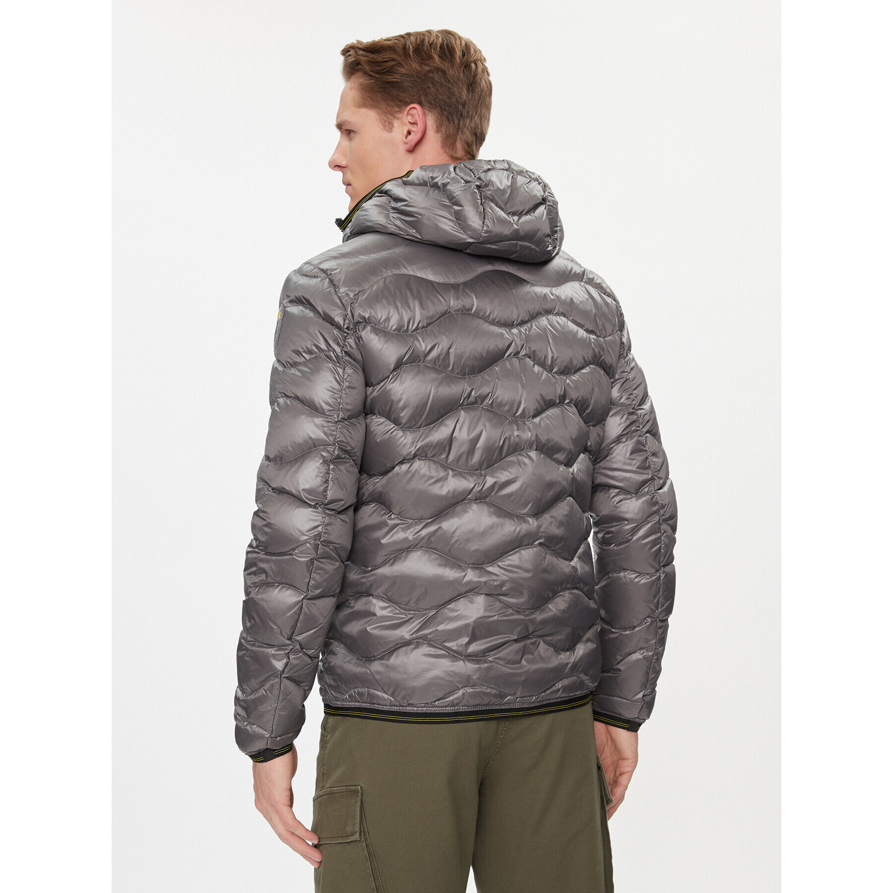 Blauer Пухено яке 23WBLUC03005 Сив Regular Fit - Pepit.bg
