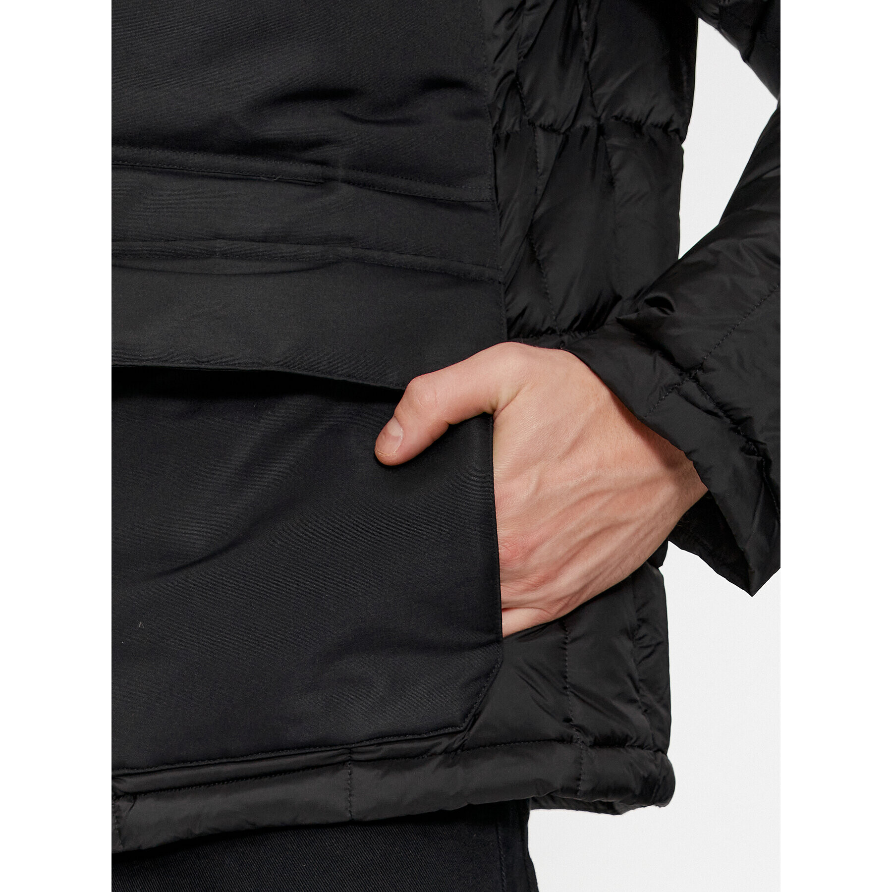 Blauer Пухено яке 23WBLUC03008 Черен Regular Fit - Pepit.bg