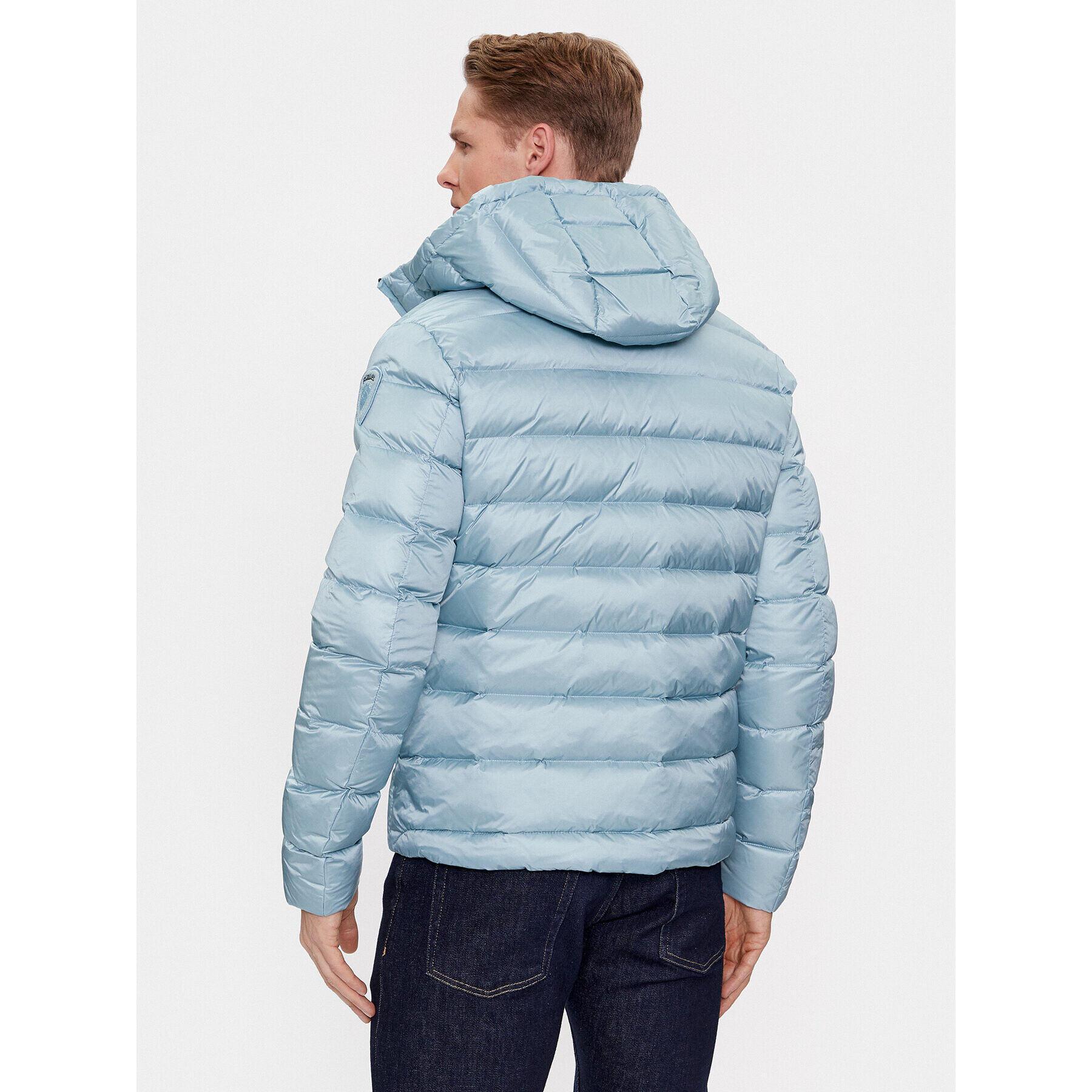 Blauer Пухено яке 23WBLUC03075 Син Regular Fit - Pepit.bg
