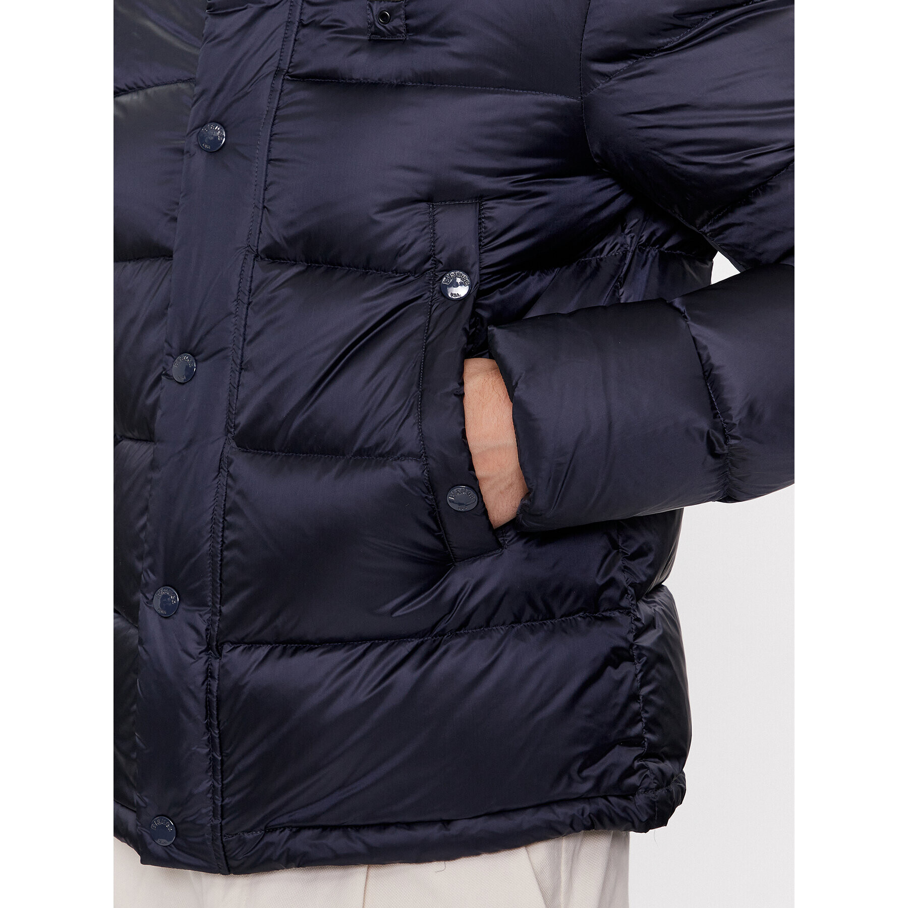 Blauer Пухено яке 23WBLUC03078 Син Regular Fit - Pepit.bg