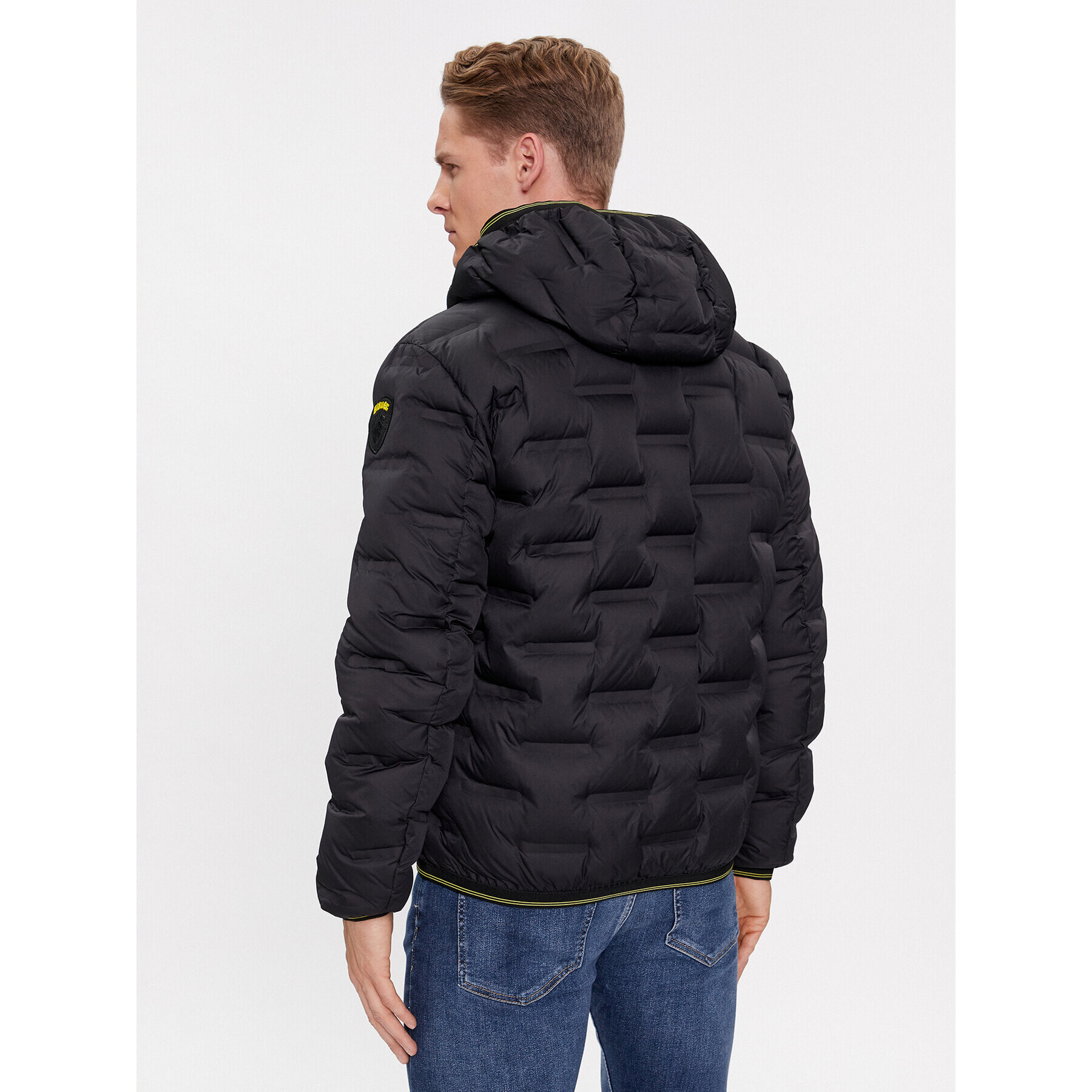 Blauer Пухено яке 23WBLUC03182 Черен Regular Fit - Pepit.bg