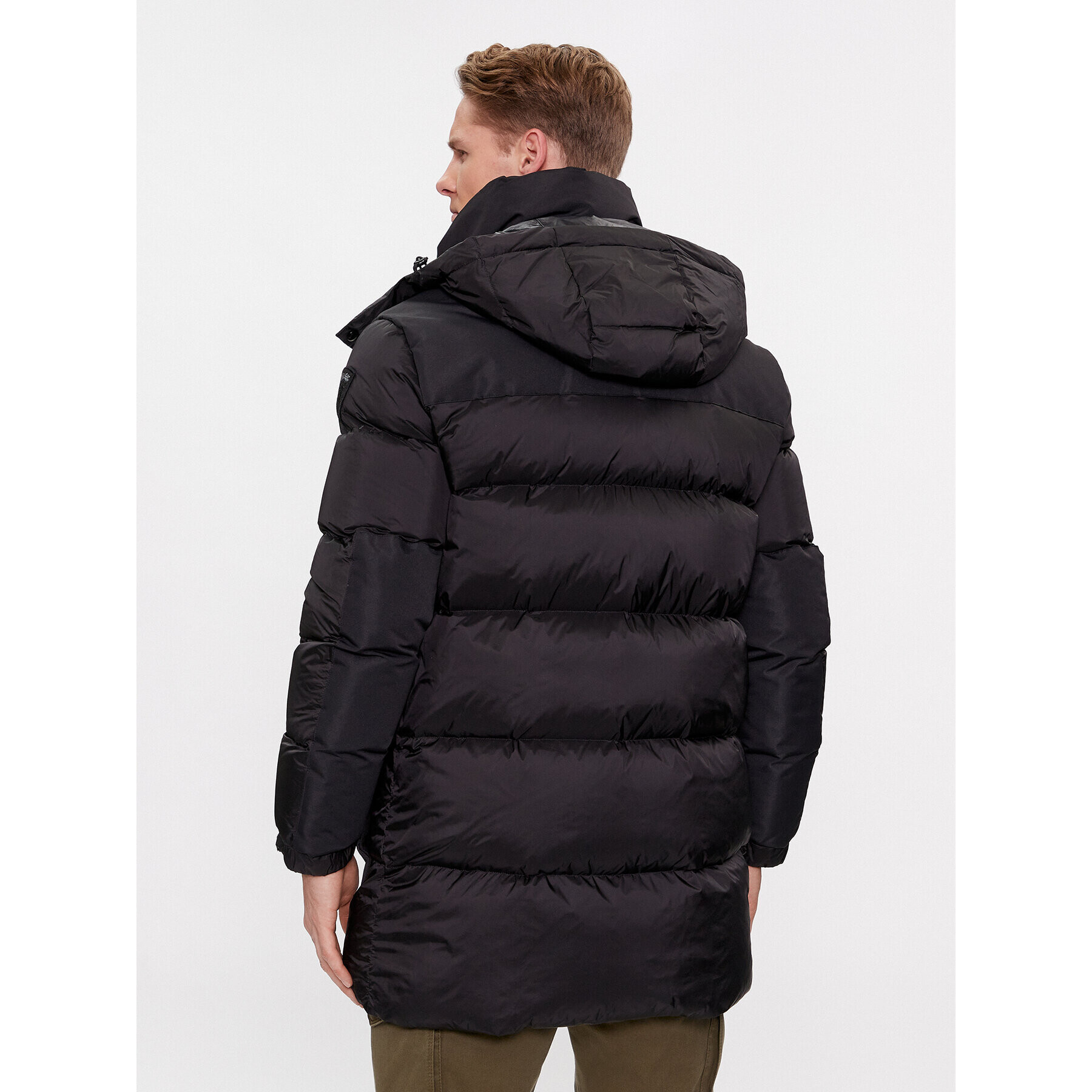Blauer Пухено яке 23WBLUK03009 Черен Regular Fit - Pepit.bg
