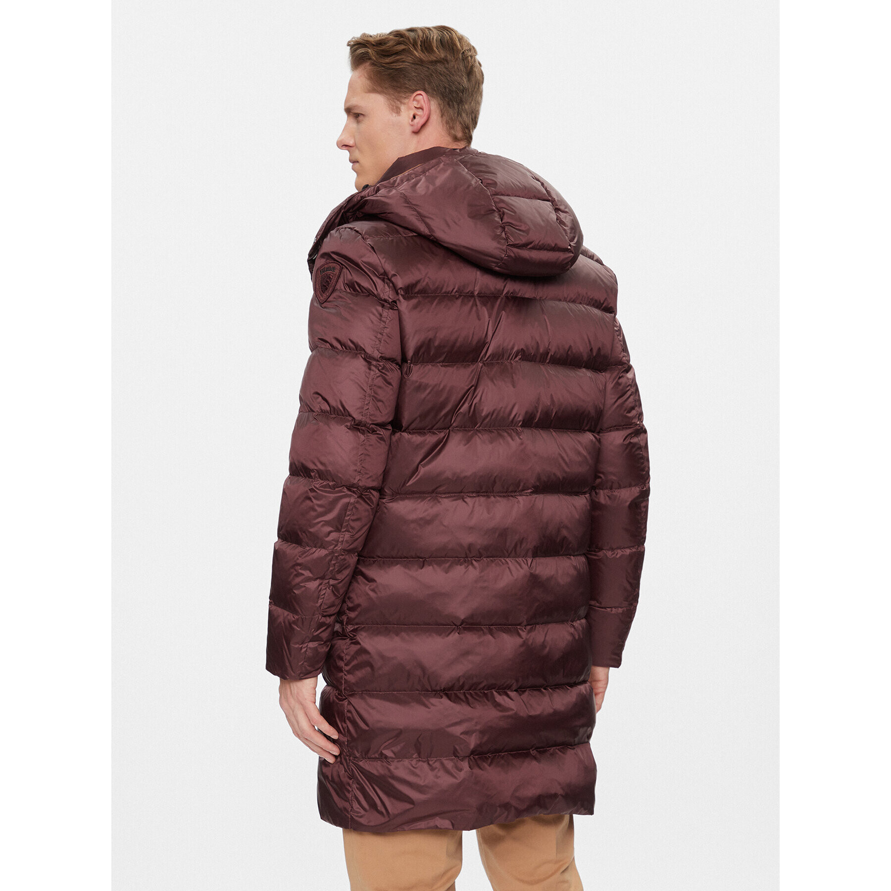Blauer Пухено яке 23WBLUK03077 Кафяв Regular Fit - Pepit.bg
