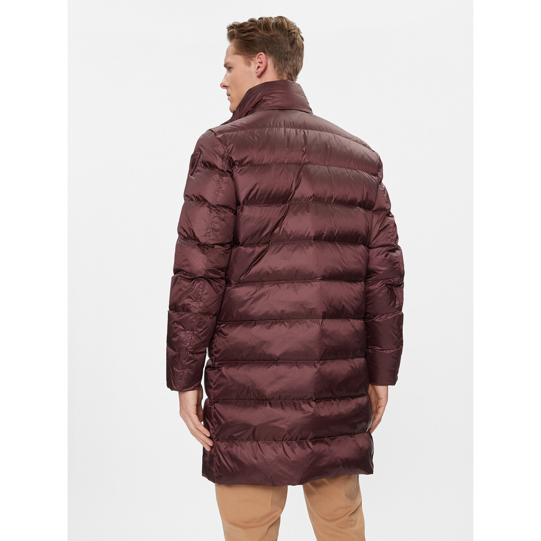 Blauer Пухено яке 23WBLUK03077 Кафяв Regular Fit - Pepit.bg