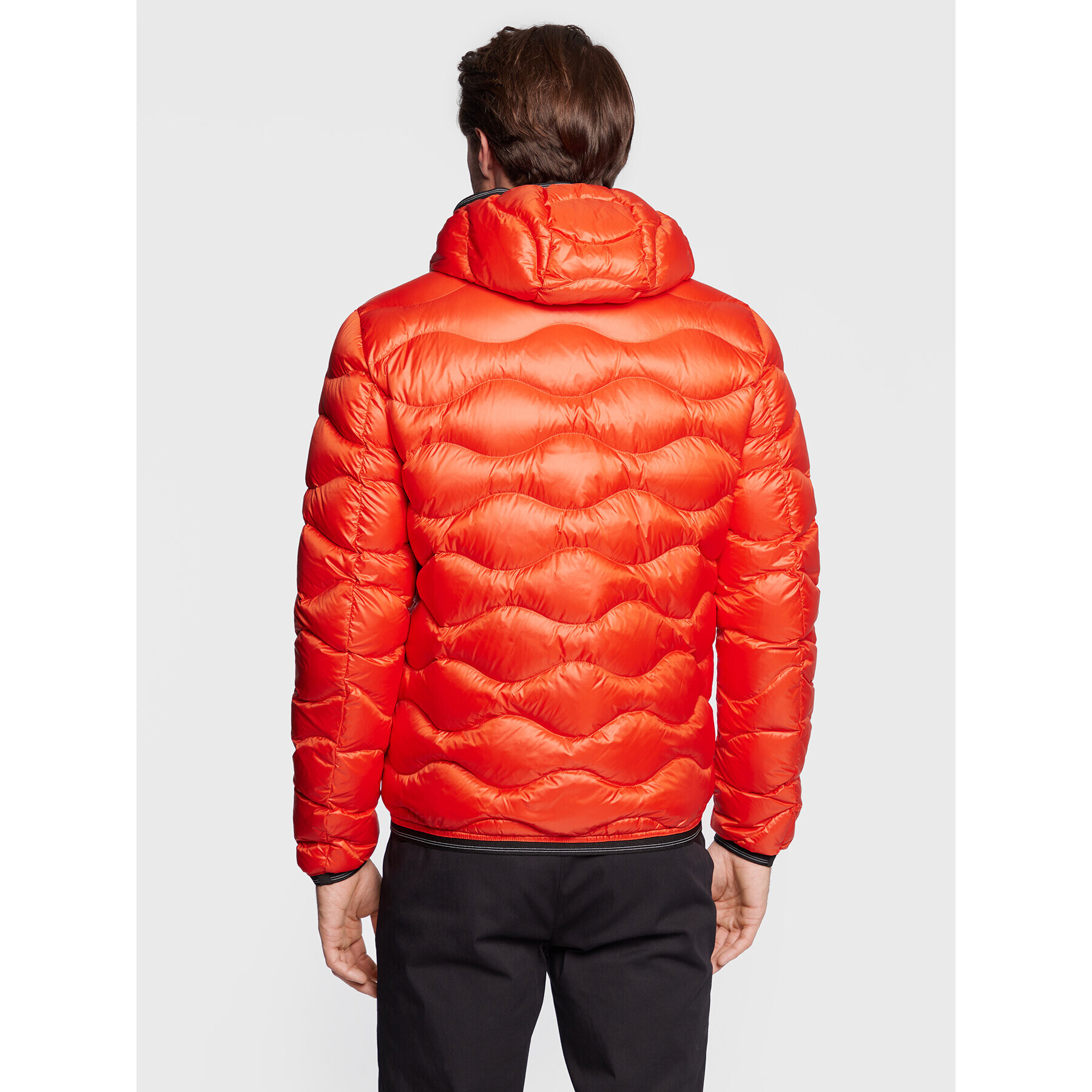 Blauer Пухено яке BLUC03014 006355 Оранжев Regular Fit - Pepit.bg