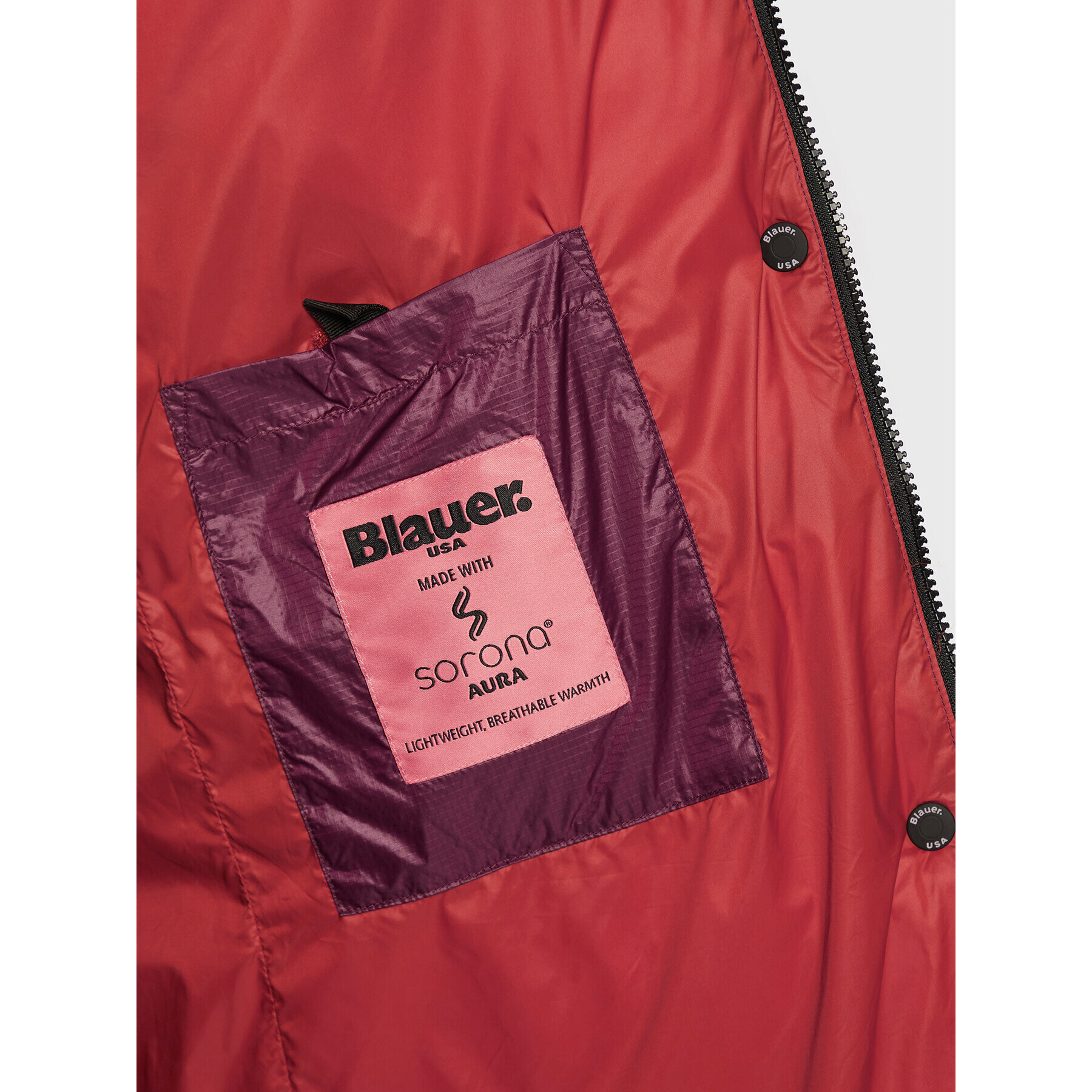 Blauer Пухено яке Christy BLDK02207 005958 Виолетов Regular Fit - Pepit.bg