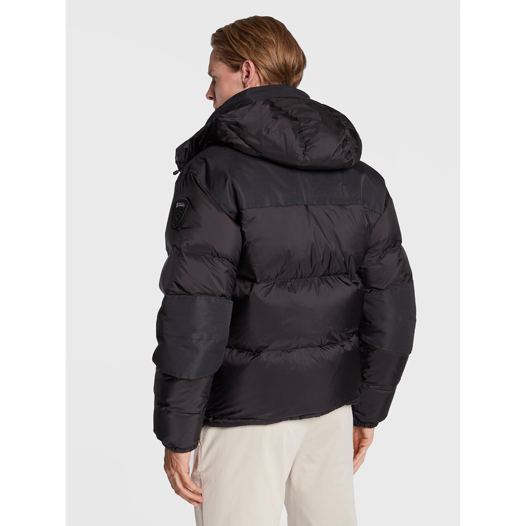 Blauer Пухено яке Emerson BLUC03217 006365 Черен Regular Fit - Pepit.bg
