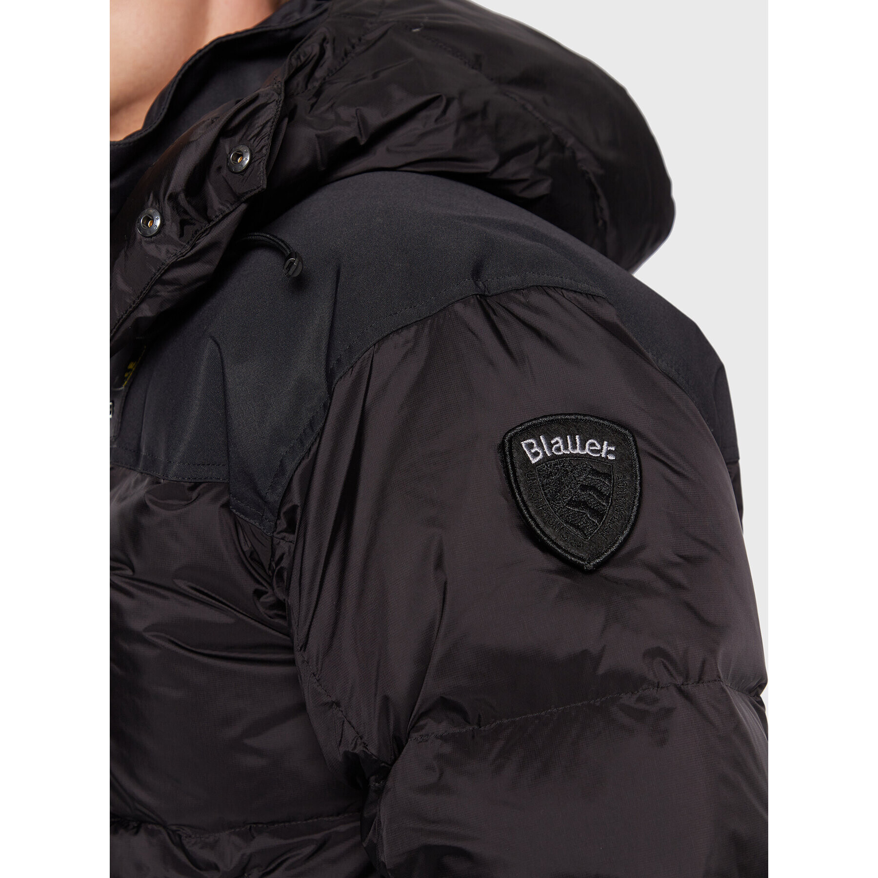 Blauer Пухено яке Emerson BLUC03217 006365 Черен Regular Fit - Pepit.bg