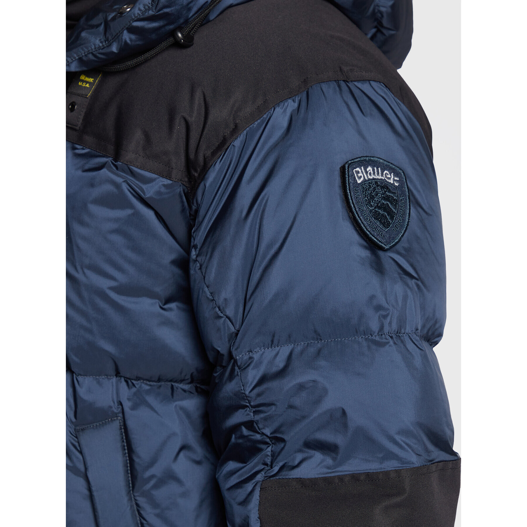 Blauer Пухено яке Emerson BLUC03217 006365 Тъмносин Regular Fit - Pepit.bg