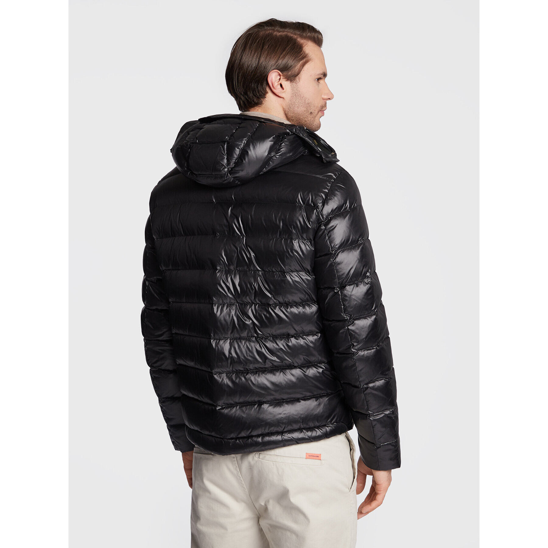 Blauer Пухено яке Enrique BLUC03128 006360 Черен Regular Fit - Pepit.bg