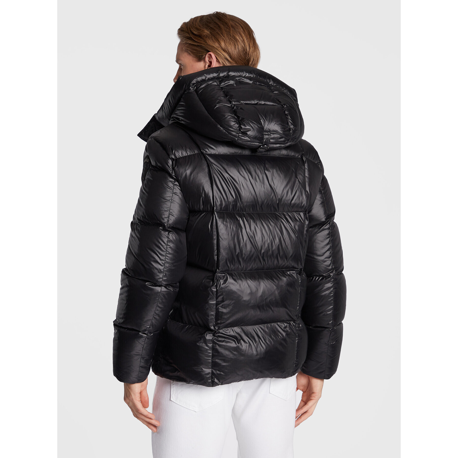 Blauer Пухено яке Flynn BLUC03220 006360 Черен Regular Fit - Pepit.bg