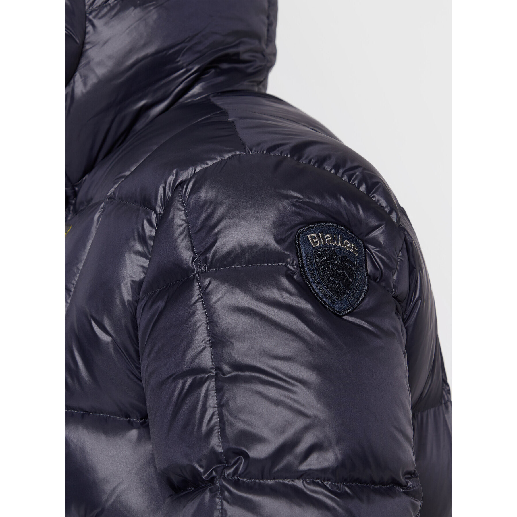 Blauer Пухено яке Flynn BLUC03220 006360 Тъмносин Regular Fit - Pepit.bg