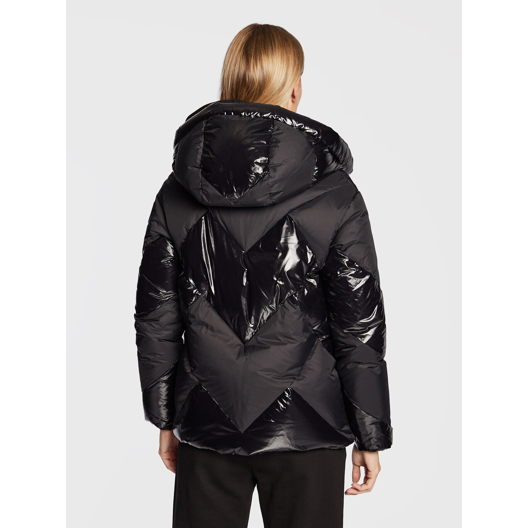 Blauer Пухено яке Heidi BLDC03059 006358 Черен Regular Fit - Pepit.bg