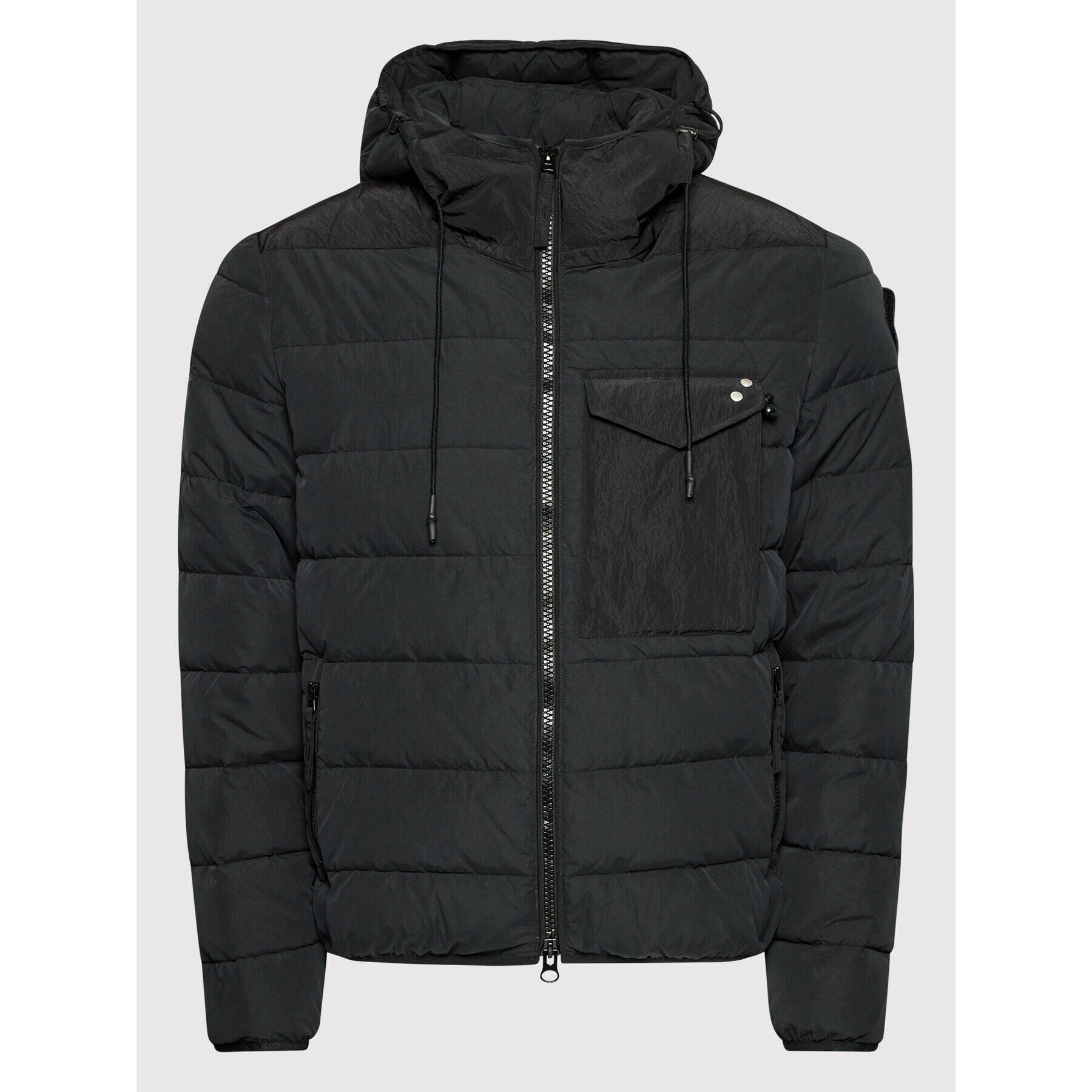 Blauer Пухено яке Julio BLUC02335 006221 Черен Regular Fit - Pepit.bg