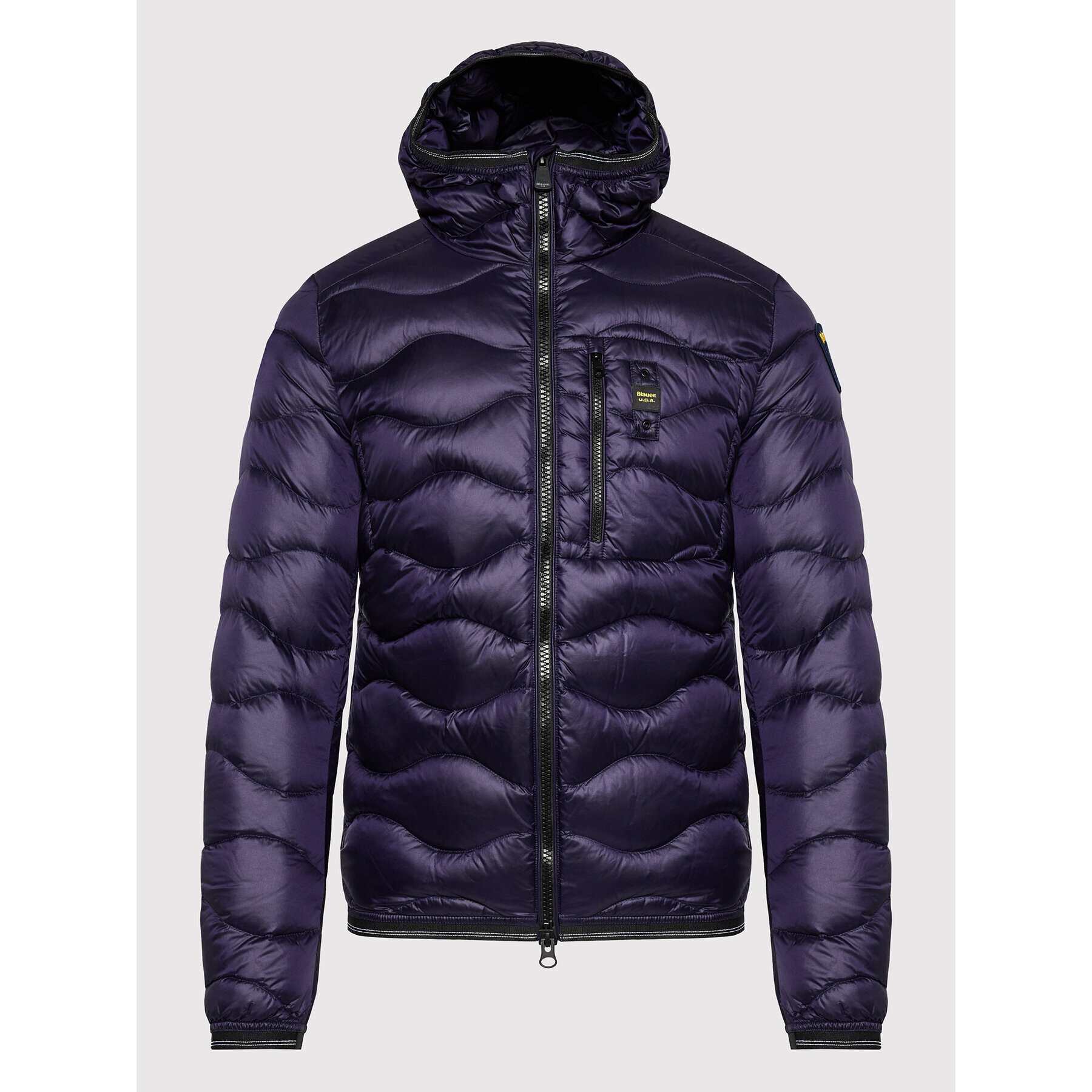 Blauer Пухено яке Maurice 21WBLUC03080 004719 Тъмносин Regular Fit - Pepit.bg