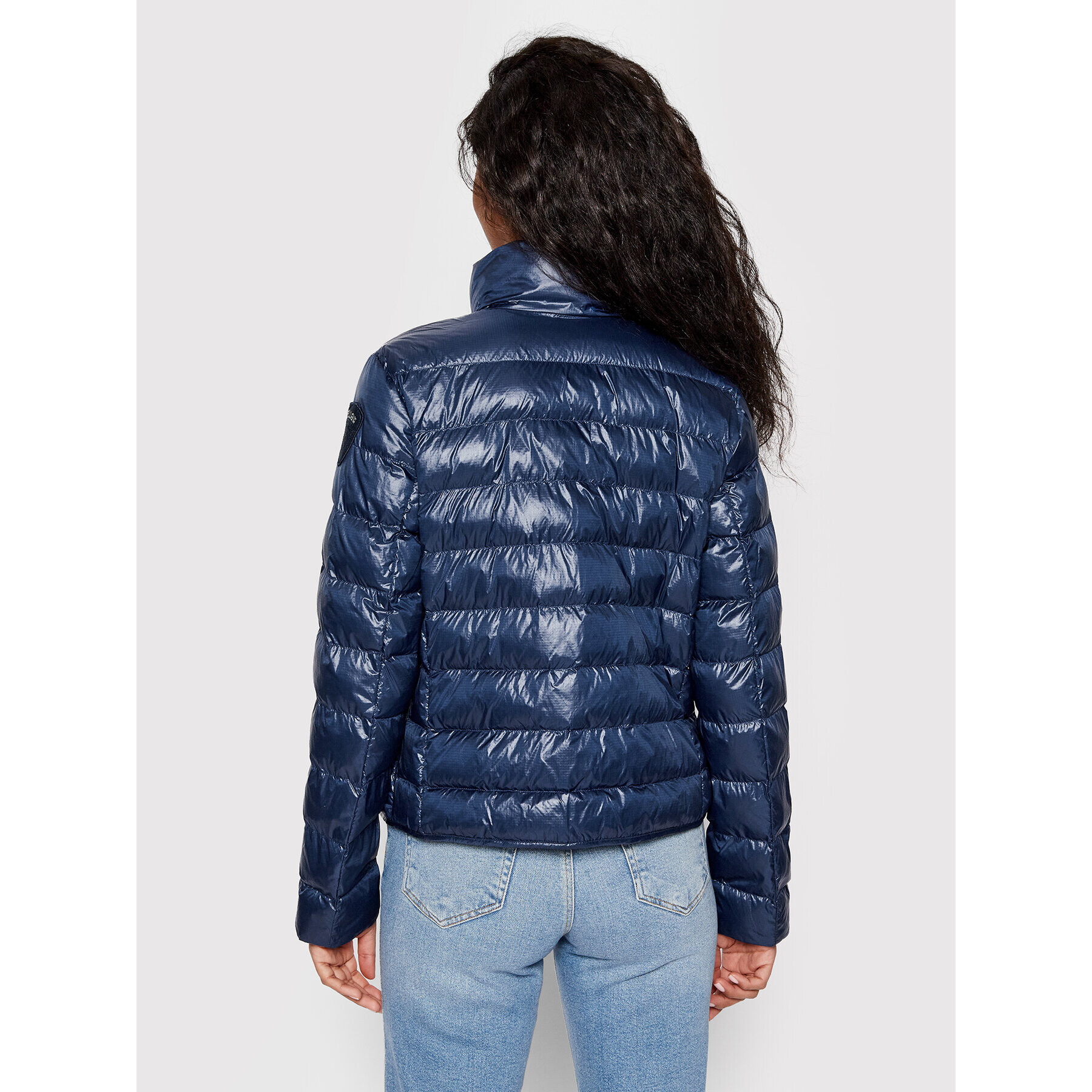 Blauer Пухено яке Vicki BLDC02166 005958 Тъмносин Regular Fit - Pepit.bg