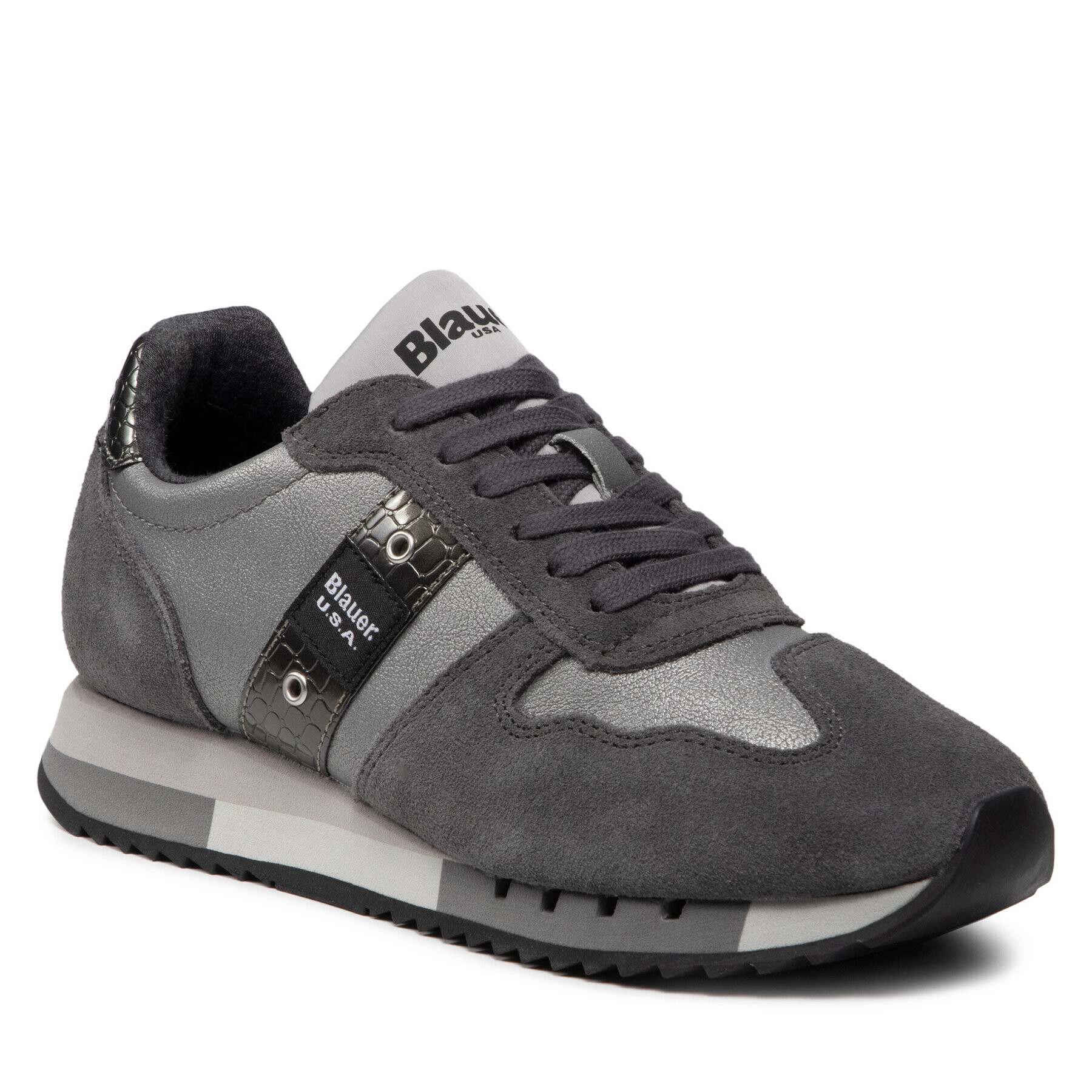 Blauer Сникърси F0MELROSE01/PUN Сив - Pepit.bg