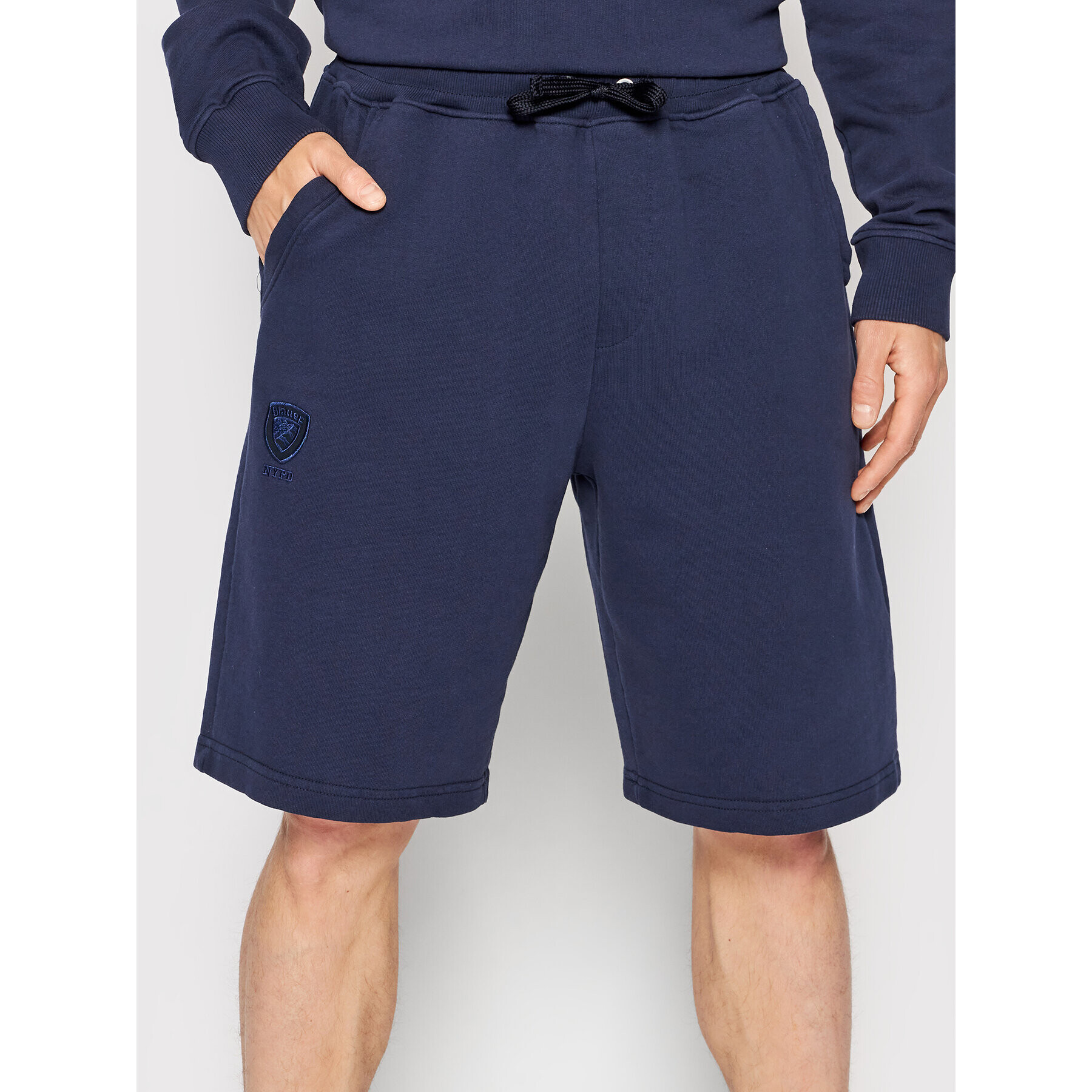 Blauer Спортни шорти BLUF07124 006269 Тъмносин Regular Fit - Pepit.bg