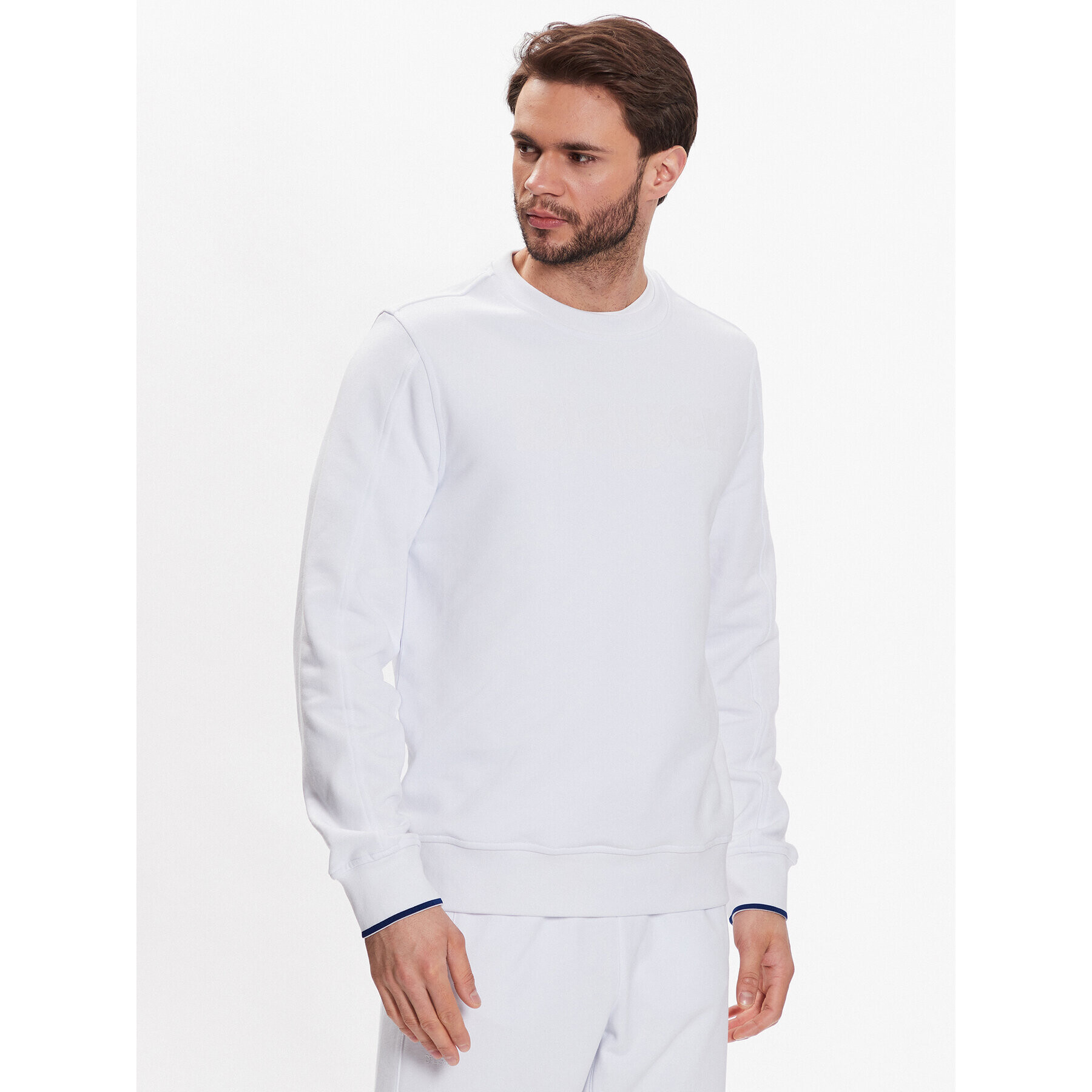 Blauer Суитшърт 23SBLUF03084 005662 Бял Regular Fit - Pepit.bg