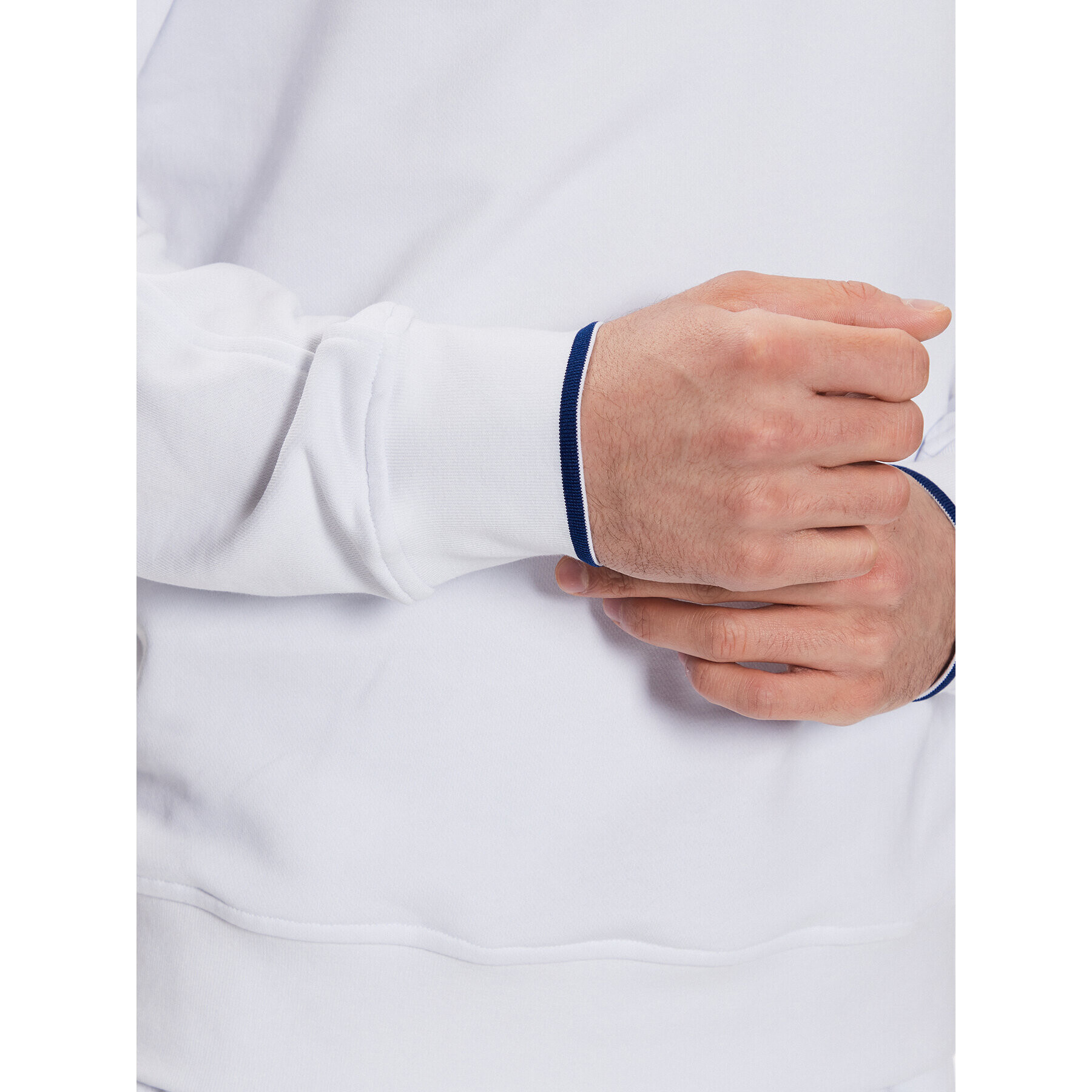Blauer Суитшърт 23SBLUF03084 005662 Бял Regular Fit - Pepit.bg