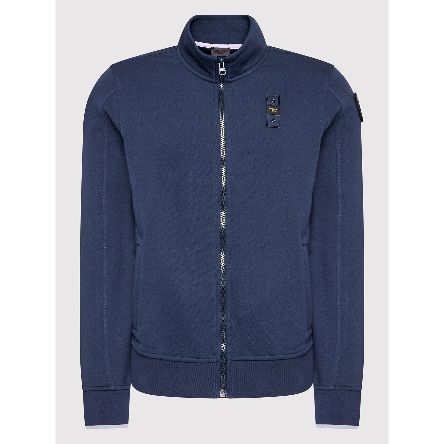 Blauer Суитшърт BLUF01134 005662 Тъмносин Regular Fit - Pepit.bg