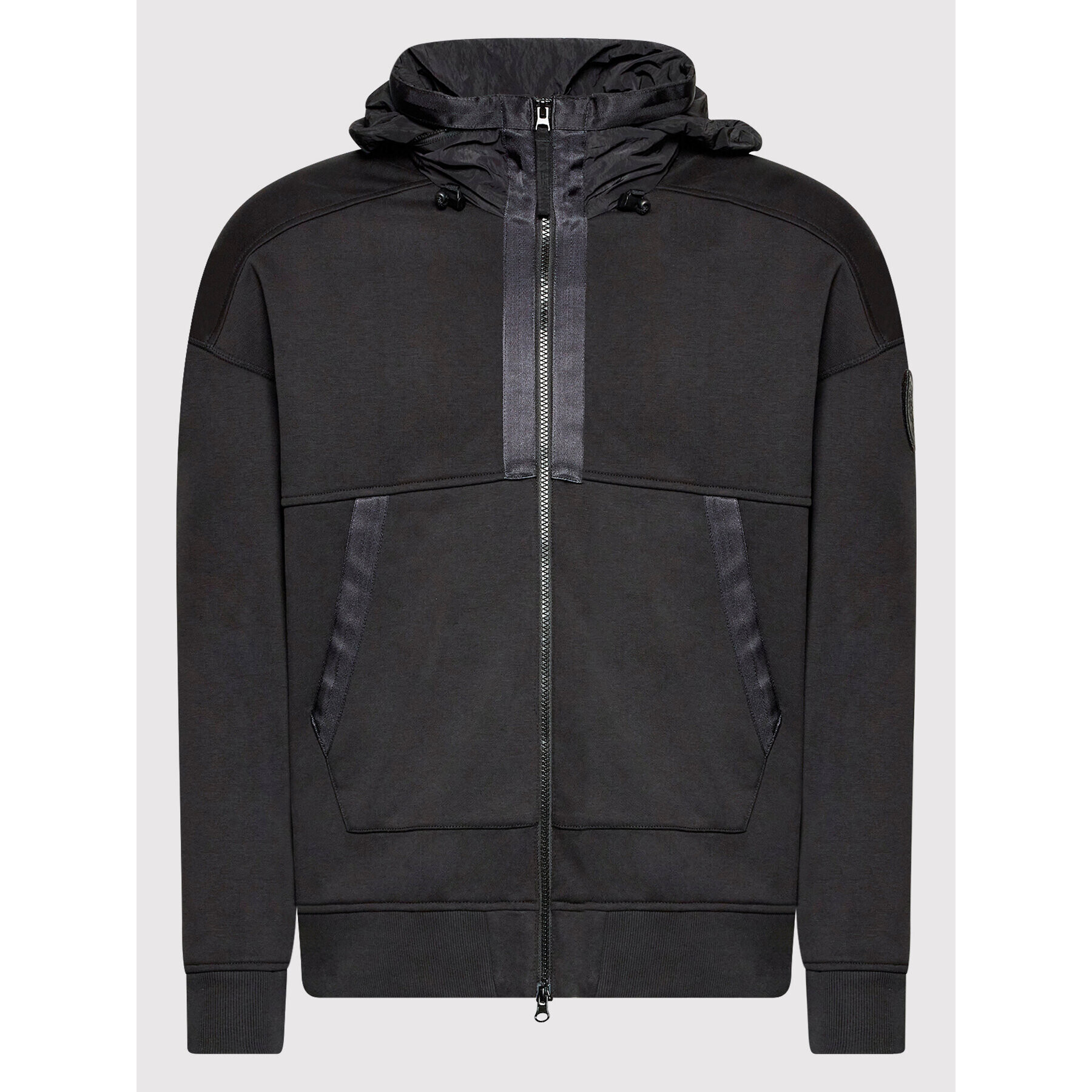 Blauer Суитшърт External Mark BLUF01068 006234 Черен Regular Fit - Pepit.bg