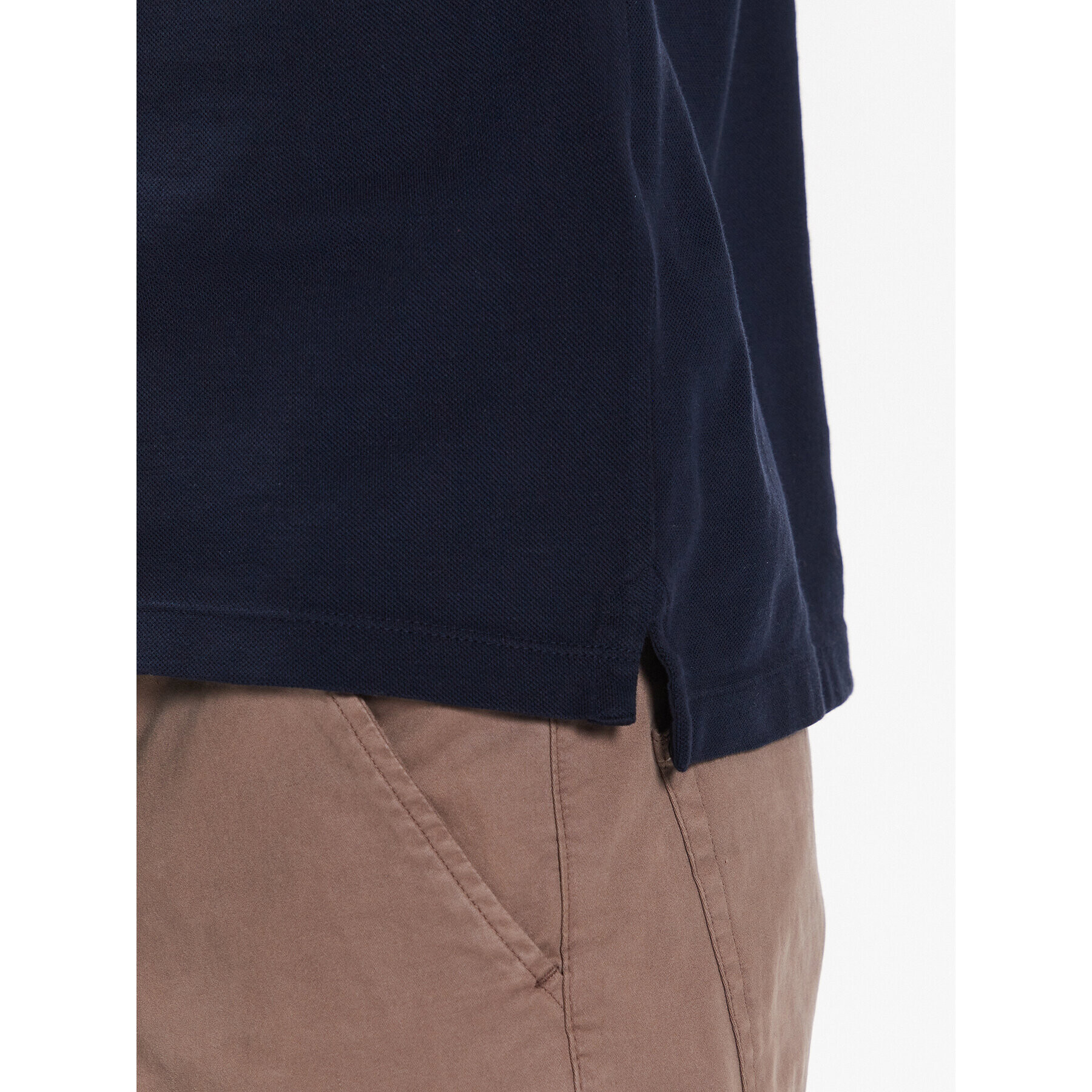 Blauer Тениска с яка и копчета 23SBLUT02348 Син Regular Fit - Pepit.bg
