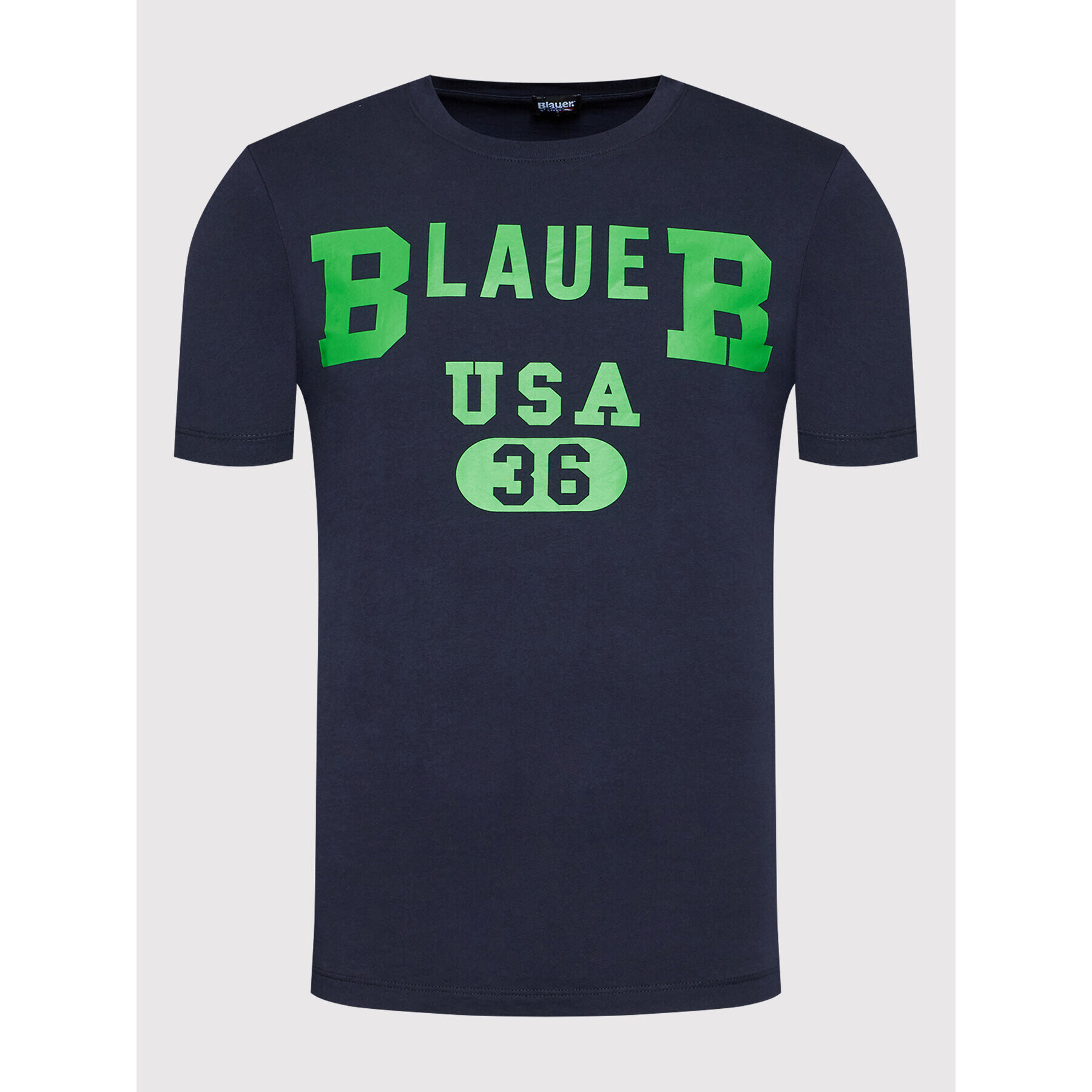 Blauer Тишърт USA 36 BLUH02467 006270 Тъмносин Regular Fit - Pepit.bg