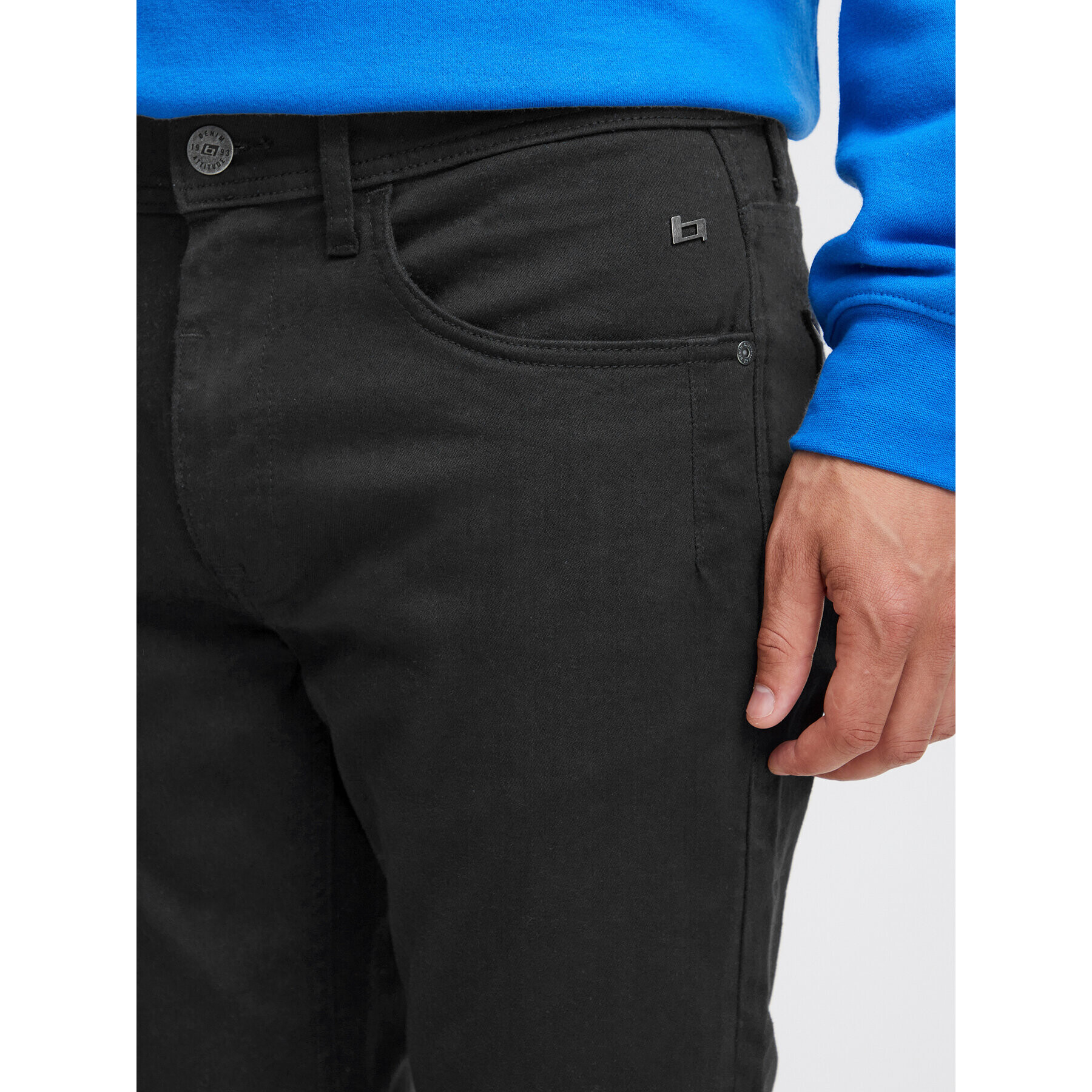 Blend Дънки 20712391 Черен Slim Fit - Pepit.bg