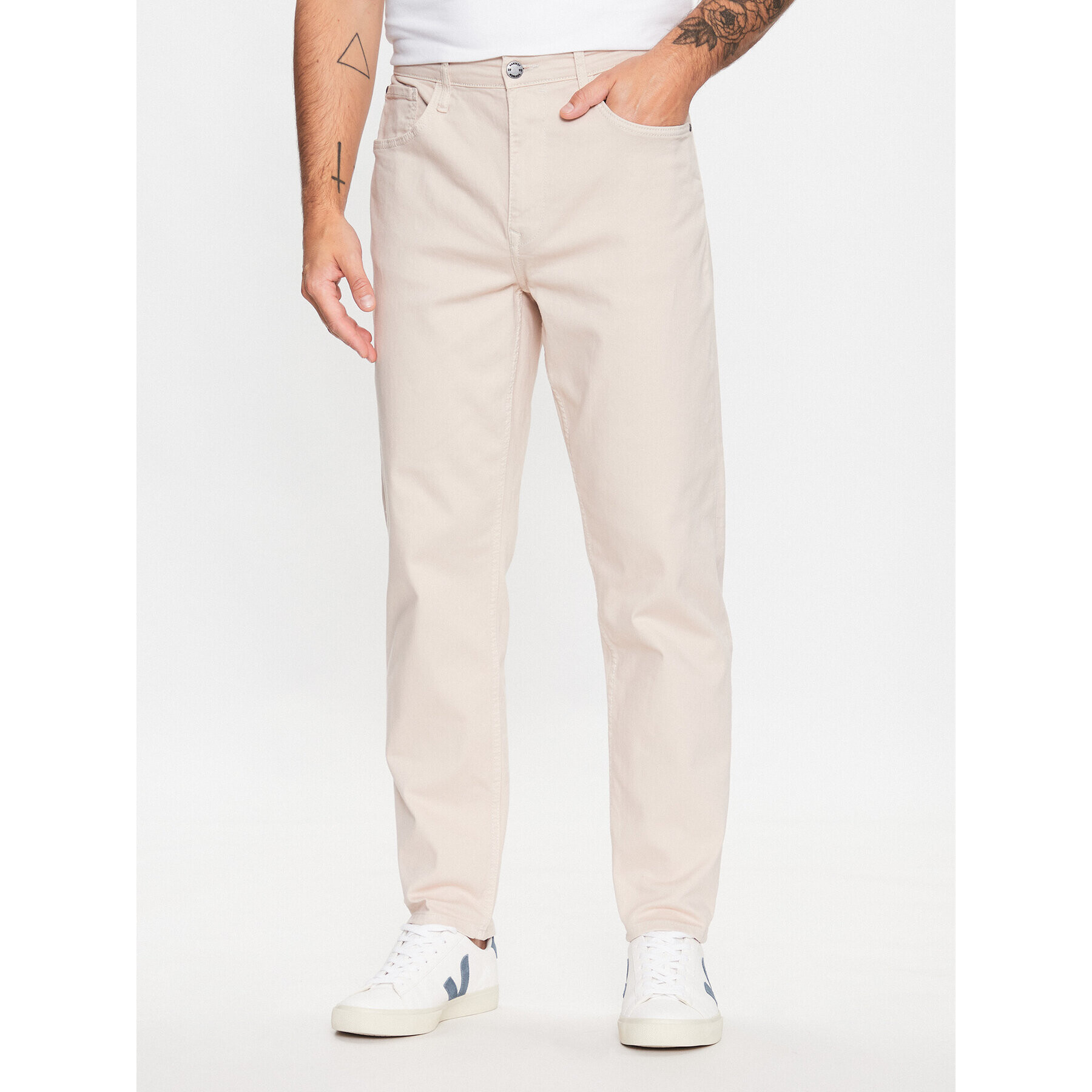 Blend Дънки 20715087 Екрю Slim Fit - Pepit.bg
