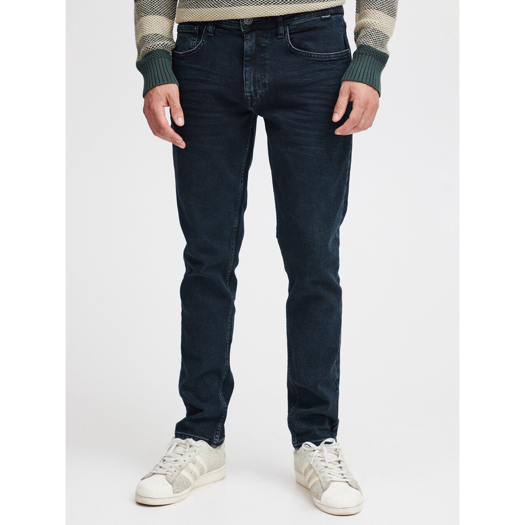 Blend Дънки 20715710 Тъмносин Slim Fit - Pepit.bg