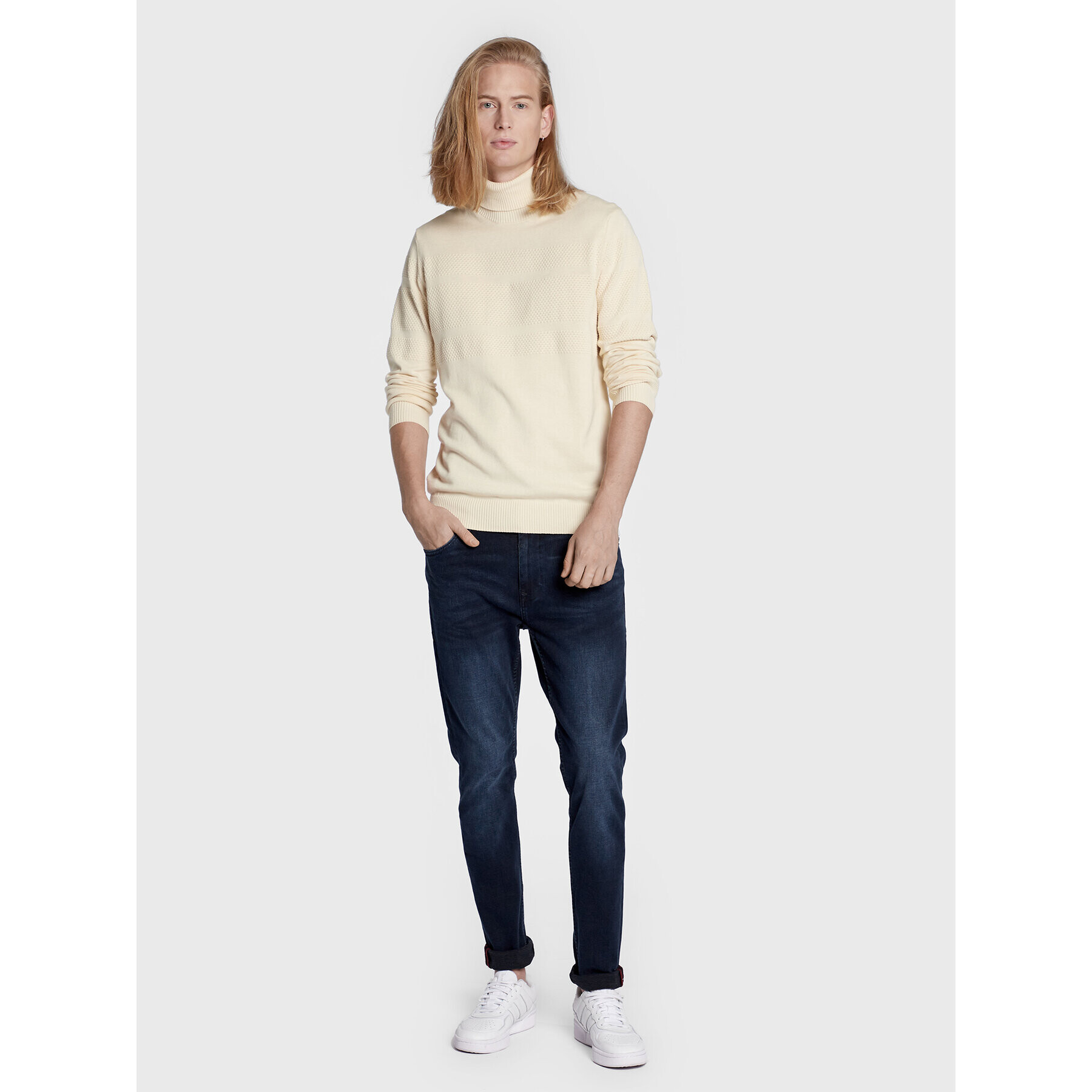 Blend Дънки Echo 20708513 Тъмносин Skinny Fit - Pepit.bg