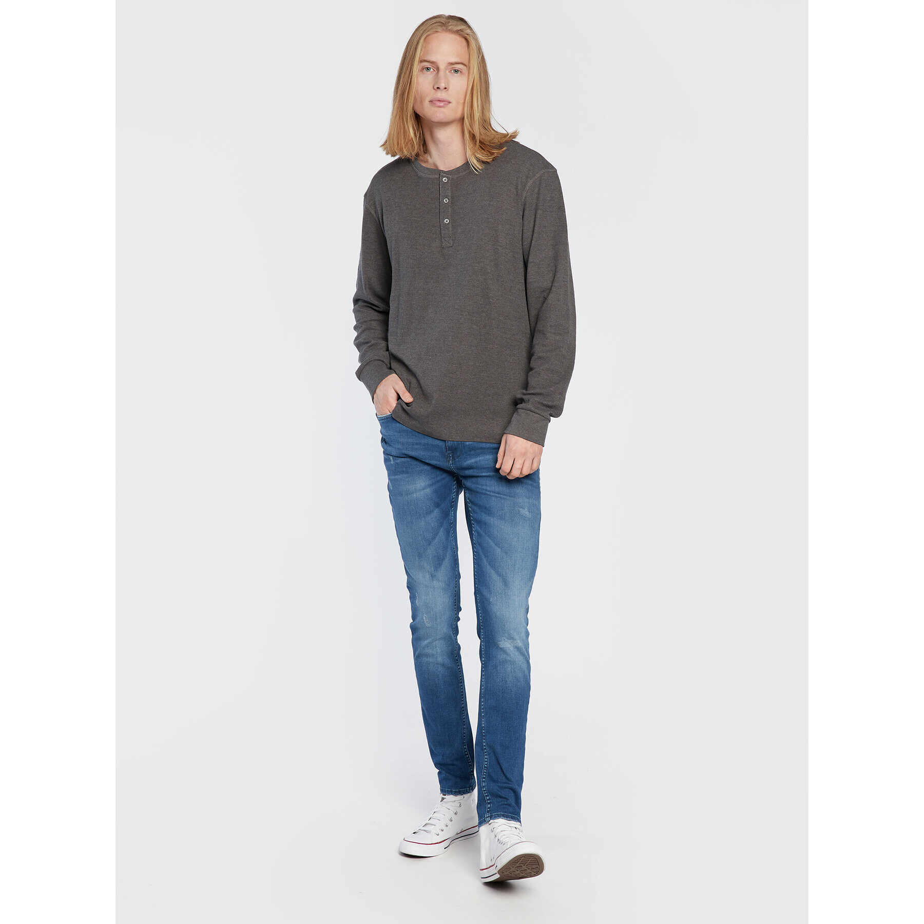 Blend Дънки Echo 20710666 Син Skinny Fit - Pepit.bg