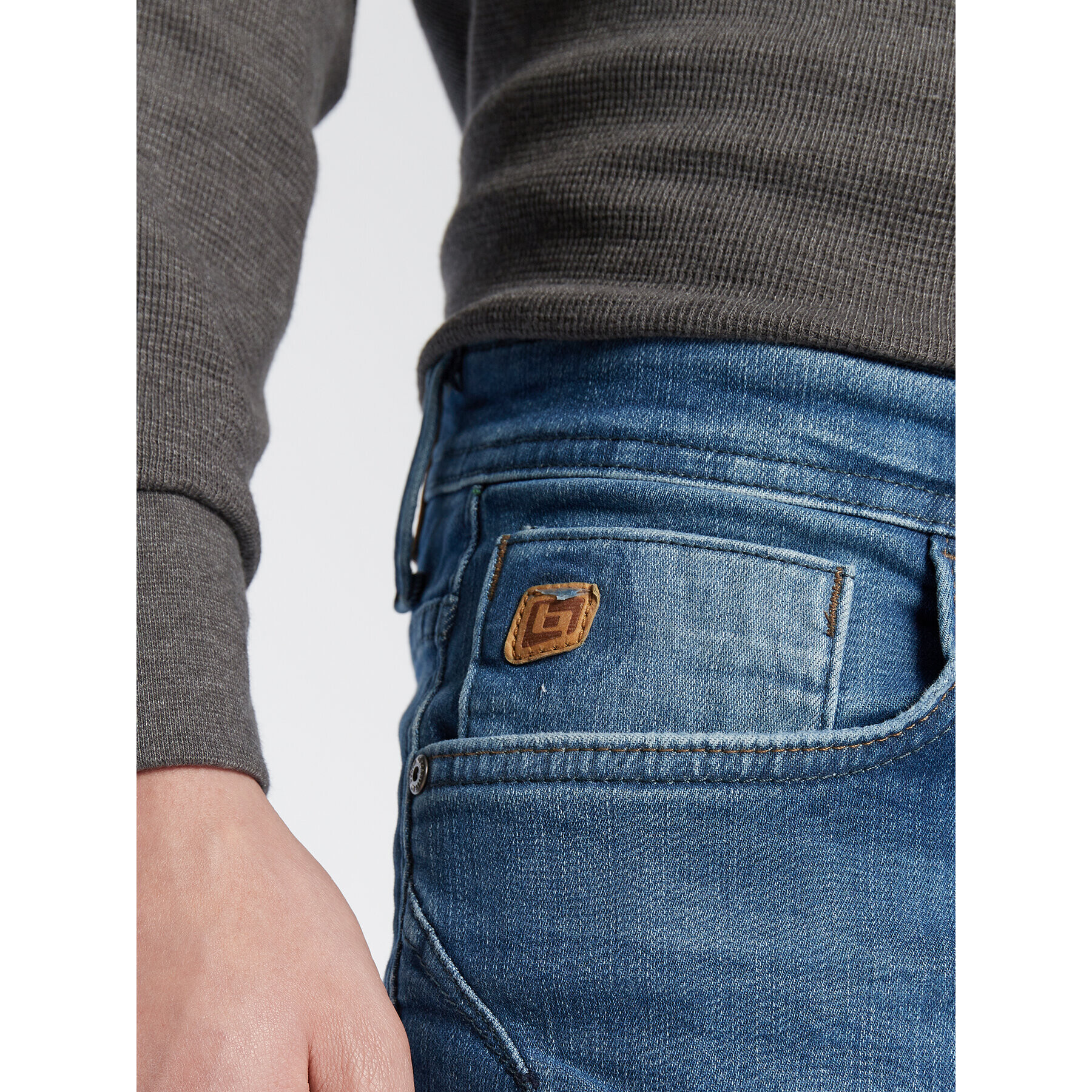 Blend Дънки Echo 20710666 Син Skinny Fit - Pepit.bg