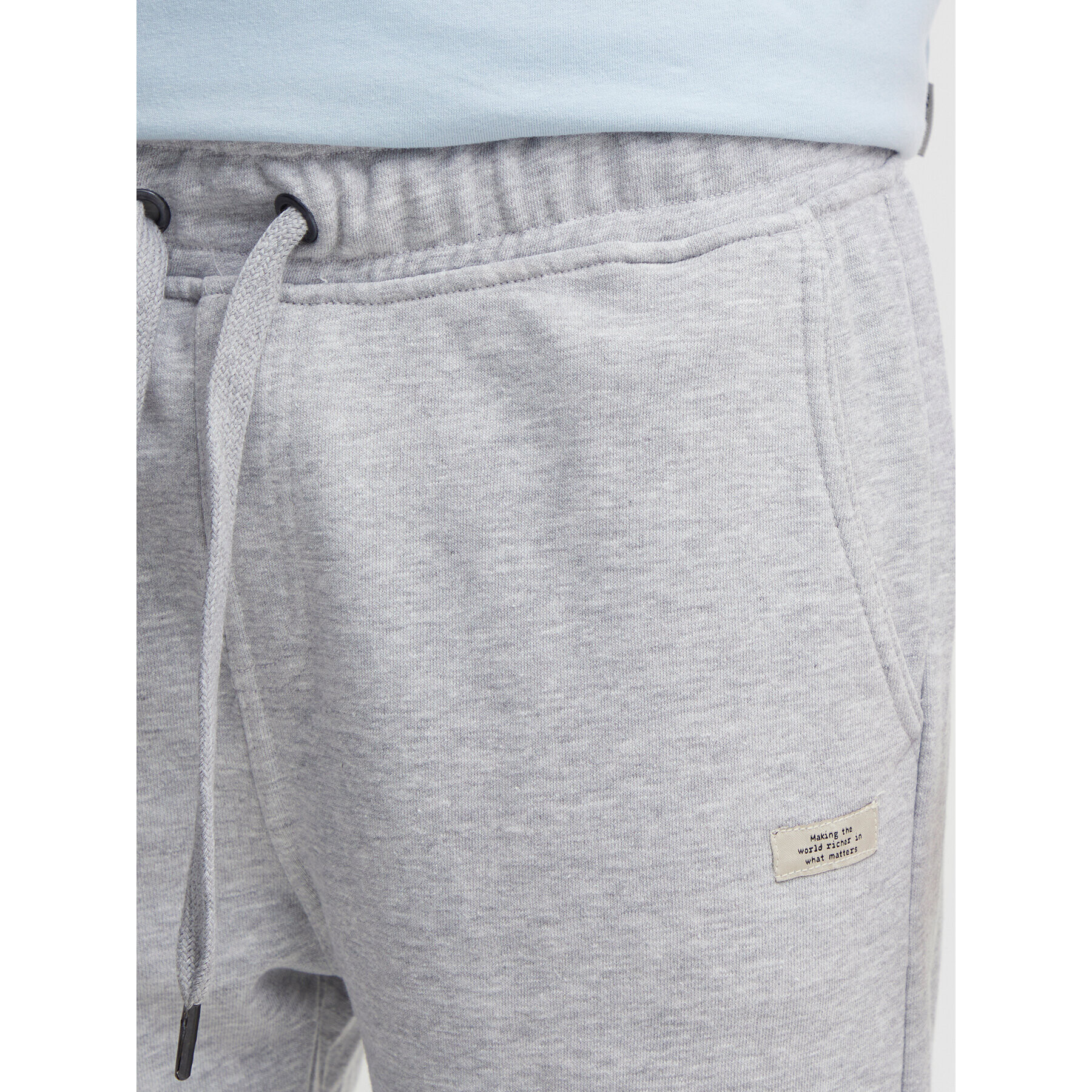 Blend Долнище анцуг 20715104 Сив Regular Fit - Pepit.bg