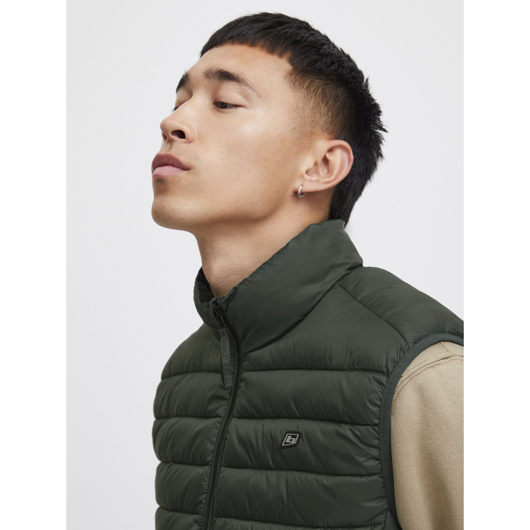 Blend Елек 20712463 Зелен Regular Fit - Pepit.bg