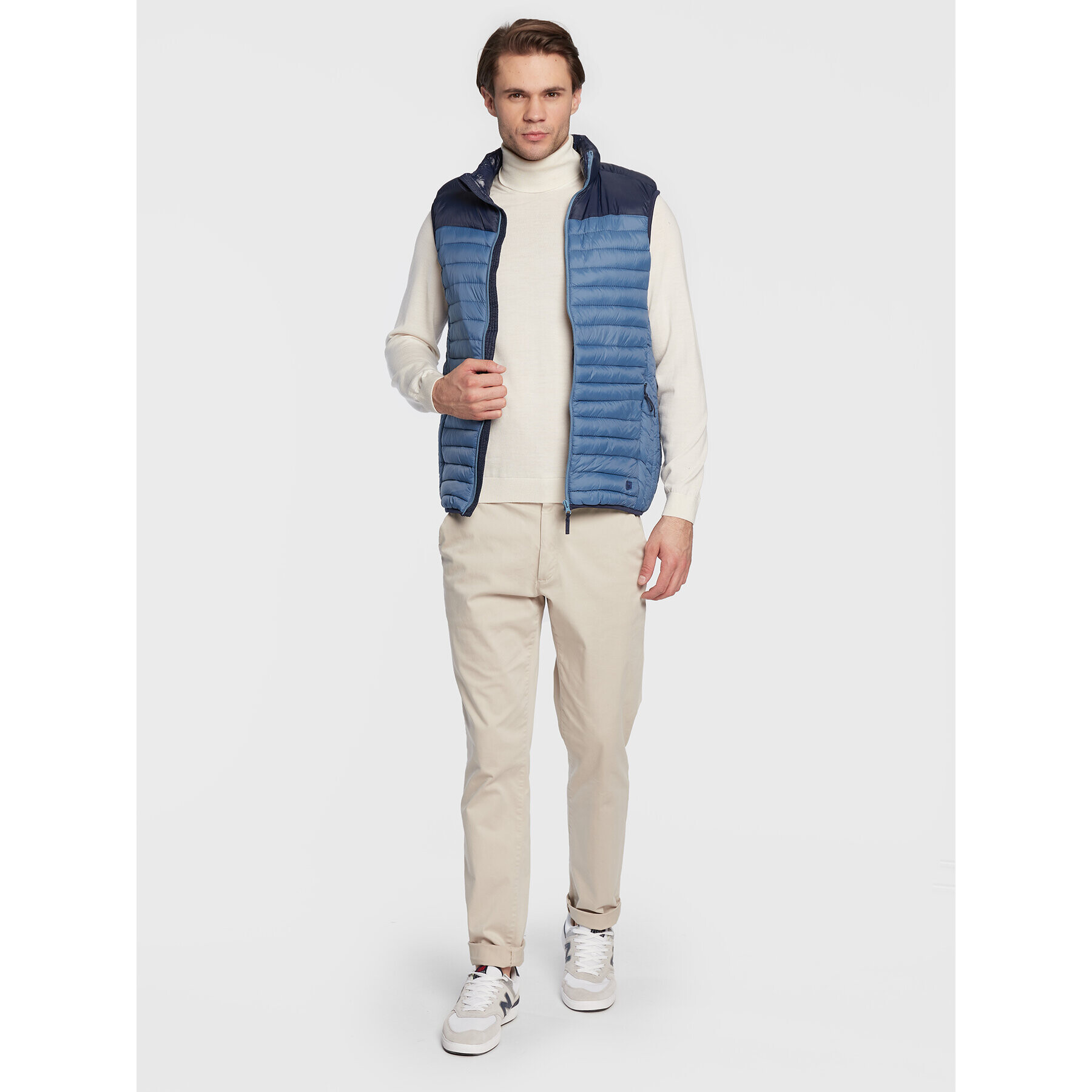Blend Елек 20714367 Син Regular Fit - Pepit.bg