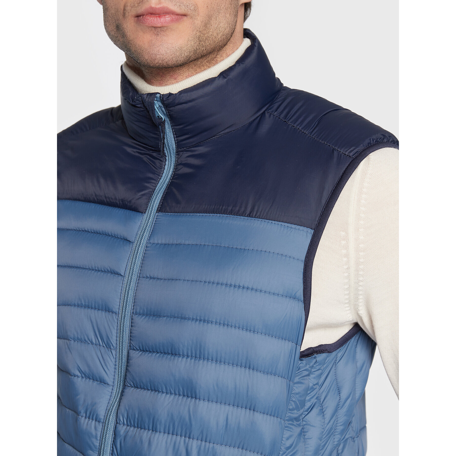 Blend Елек 20714367 Син Regular Fit - Pepit.bg